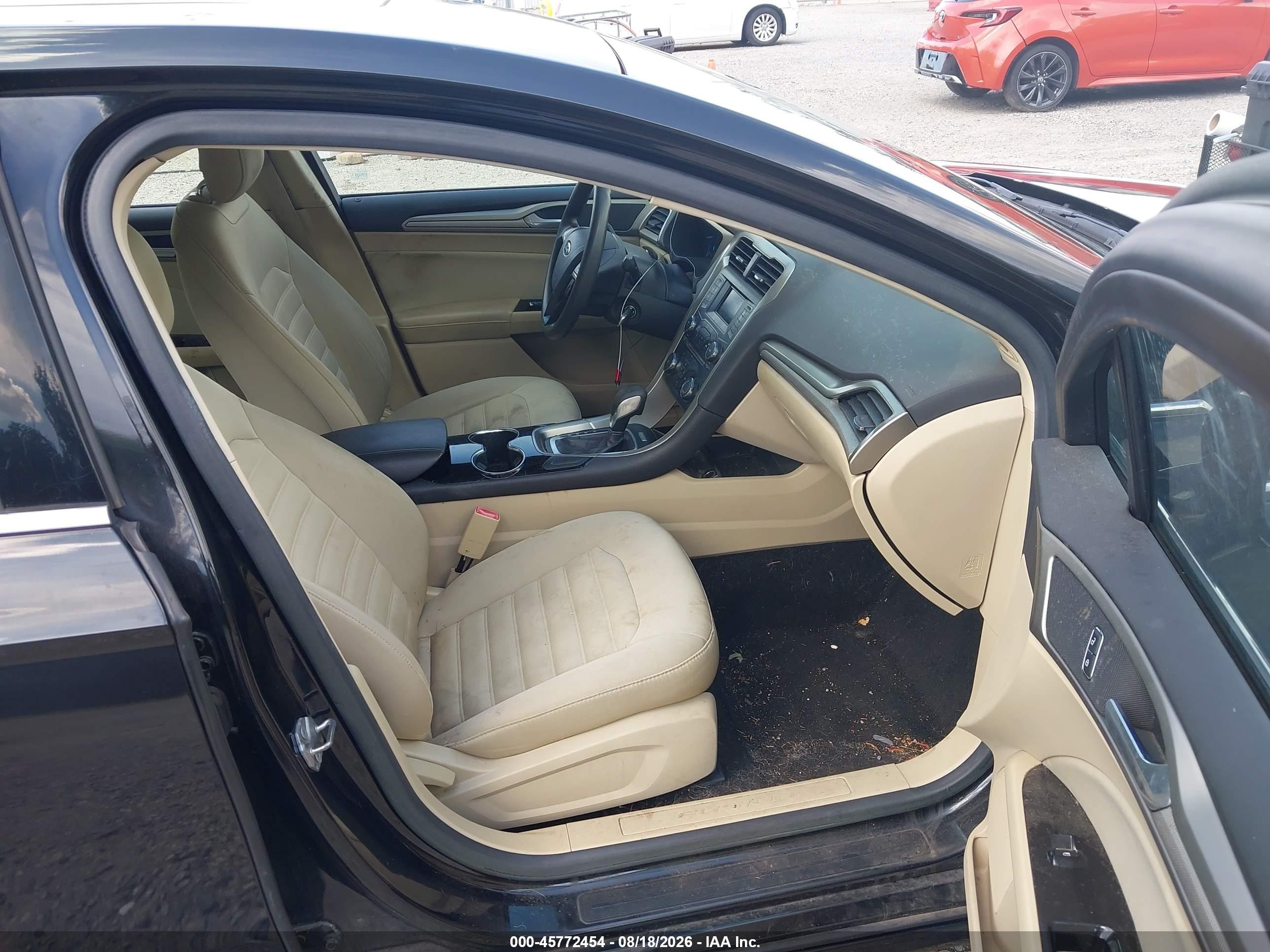 2014 Ford Fusion Se Black vin: 1FA6P0HD9E5369632