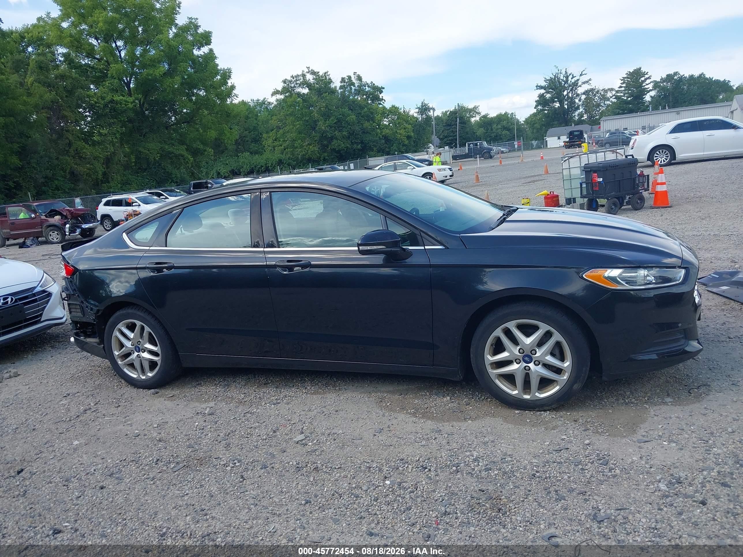 2014 Ford Fusion Se Black vin: 1FA6P0HD9E5369632