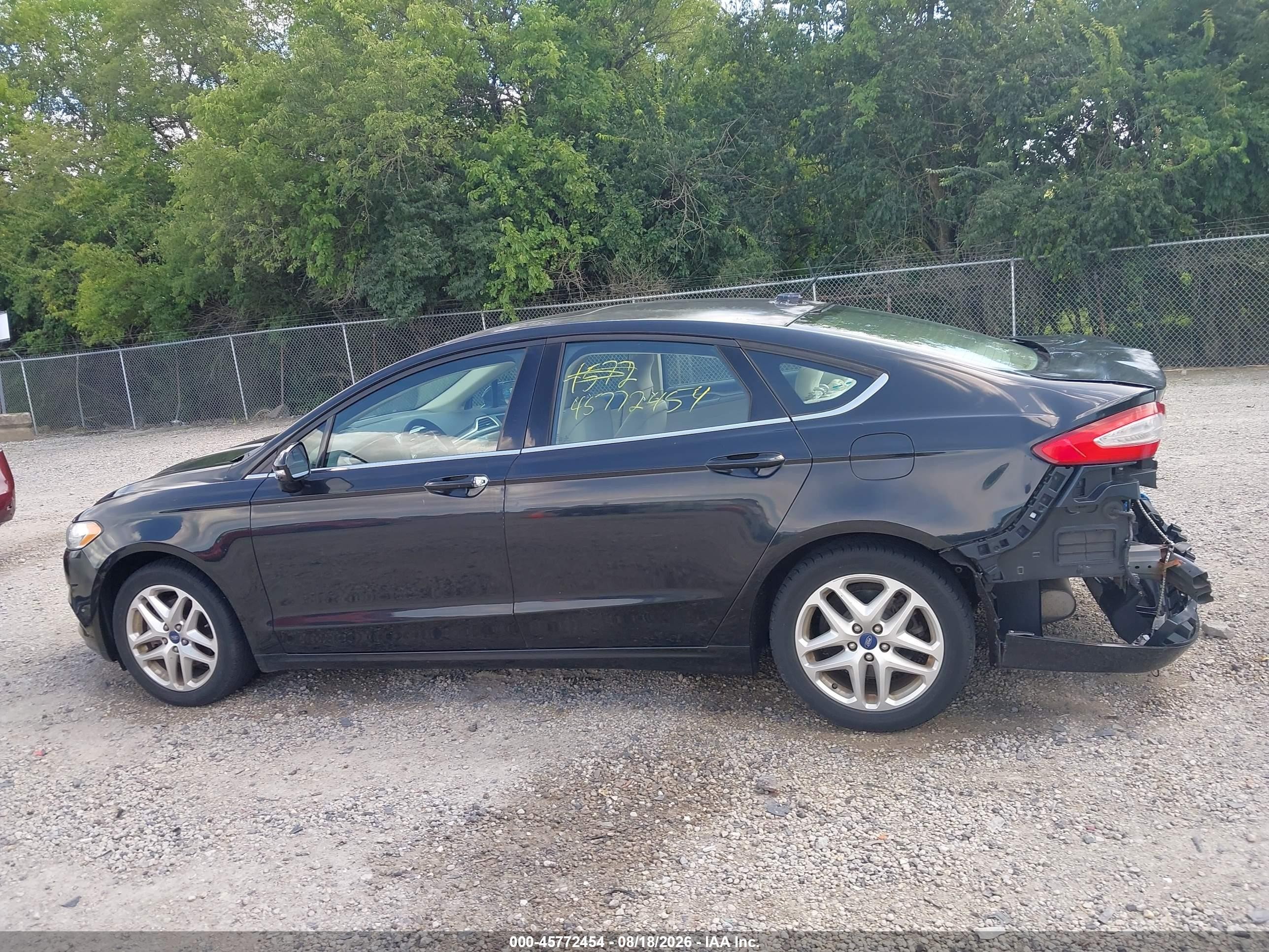 2014 Ford Fusion Se Black vin: 1FA6P0HD9E5369632