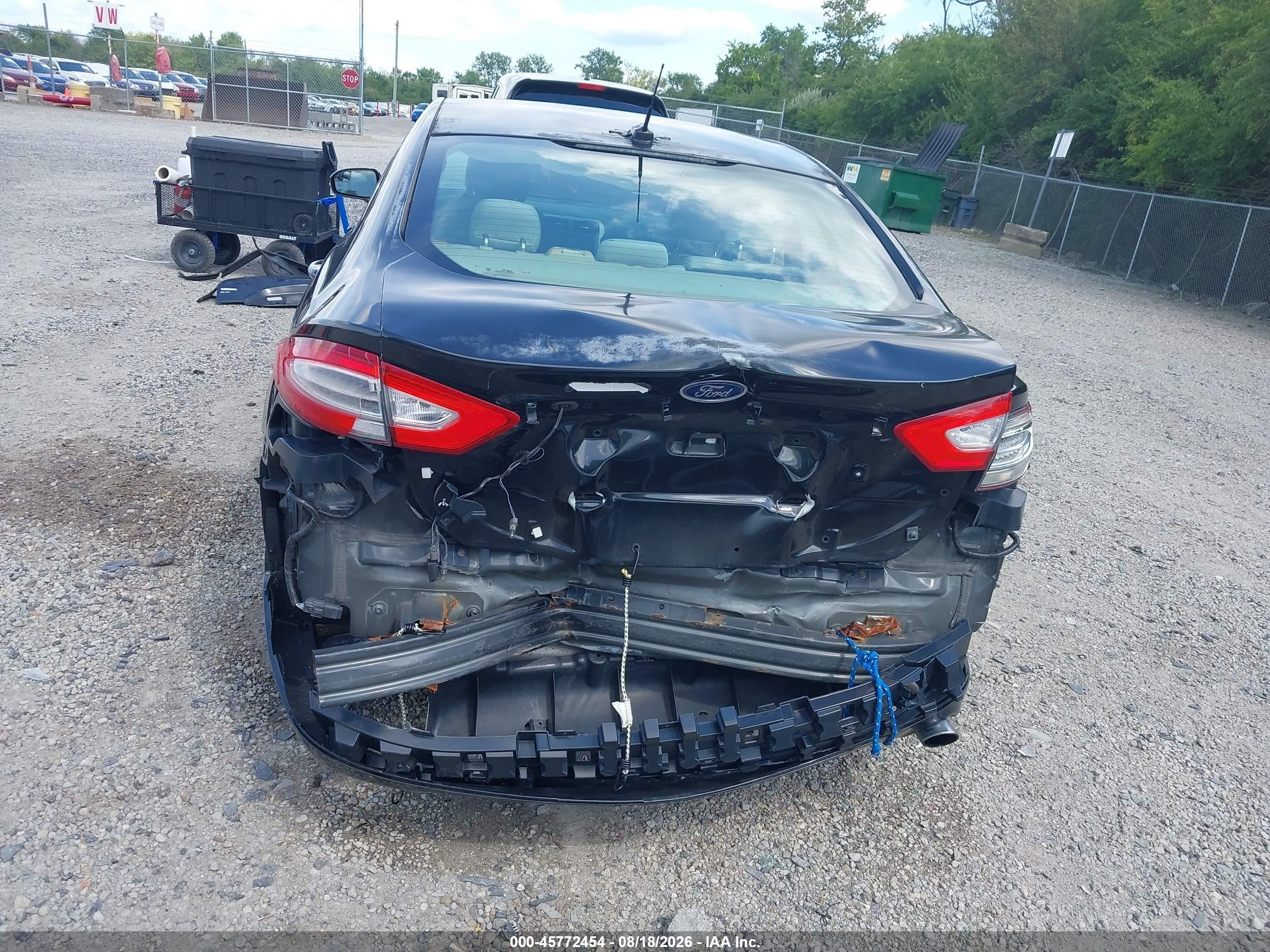2014 Ford Fusion Se Black vin: 1FA6P0HD9E5369632