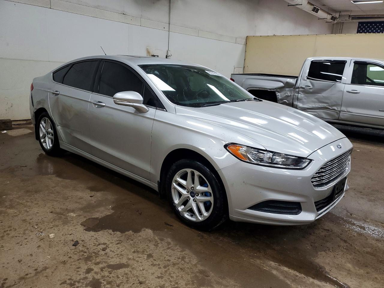 2015 Ford Fusion Se Silver vin: 1FA6P0HD9F5105764