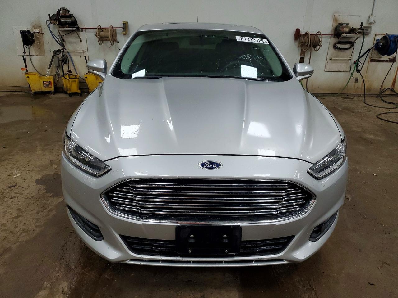 2015 Ford Fusion Se Silver vin: 1FA6P0HD9F5105764