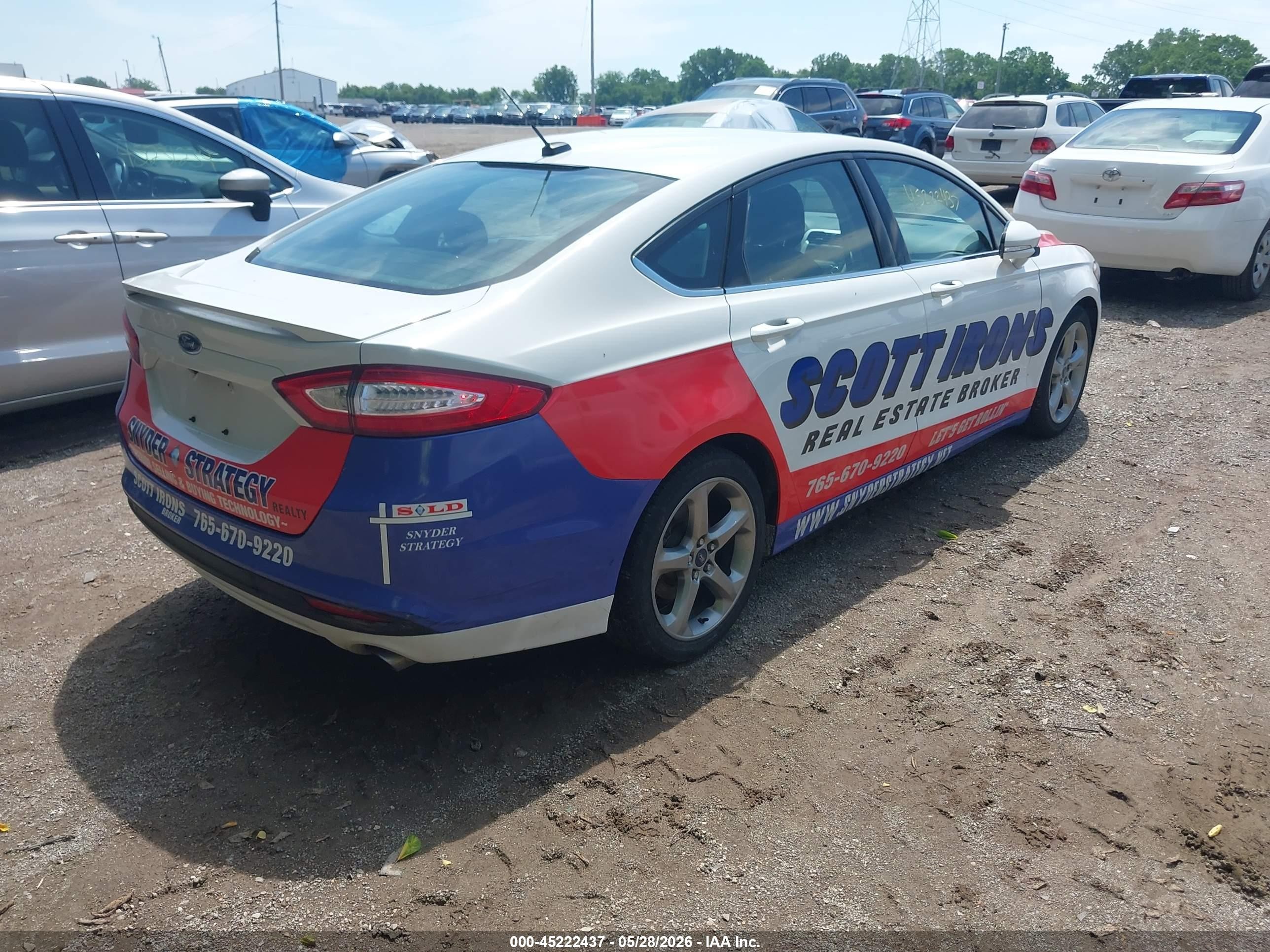 2015 Ford Fusion Se White vin: 1FA6P0HD9F5106140
