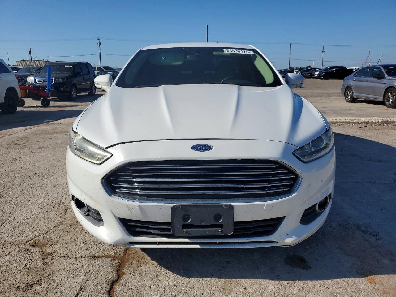2015 Ford Fusion Se White vin: 1FA6P0HD9F5113217