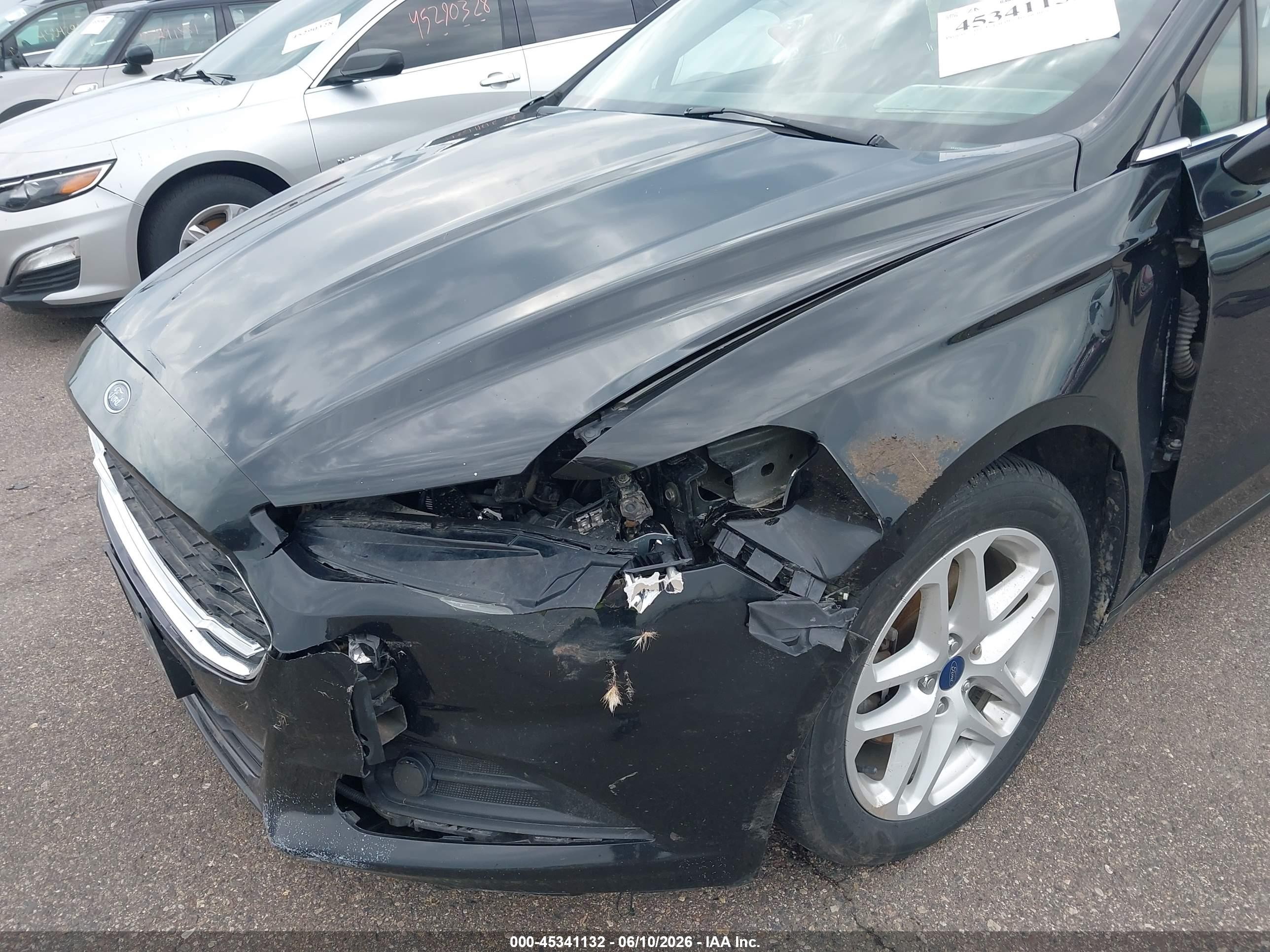 2015 Ford Fusion Se Black vin: 1FA6P0HD9F5113377