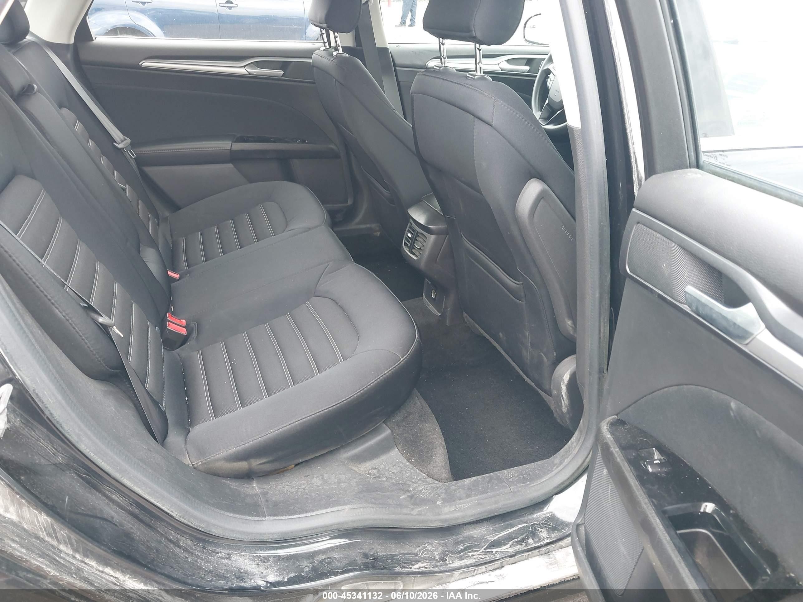 2015 Ford Fusion Se Black vin: 1FA6P0HD9F5113377