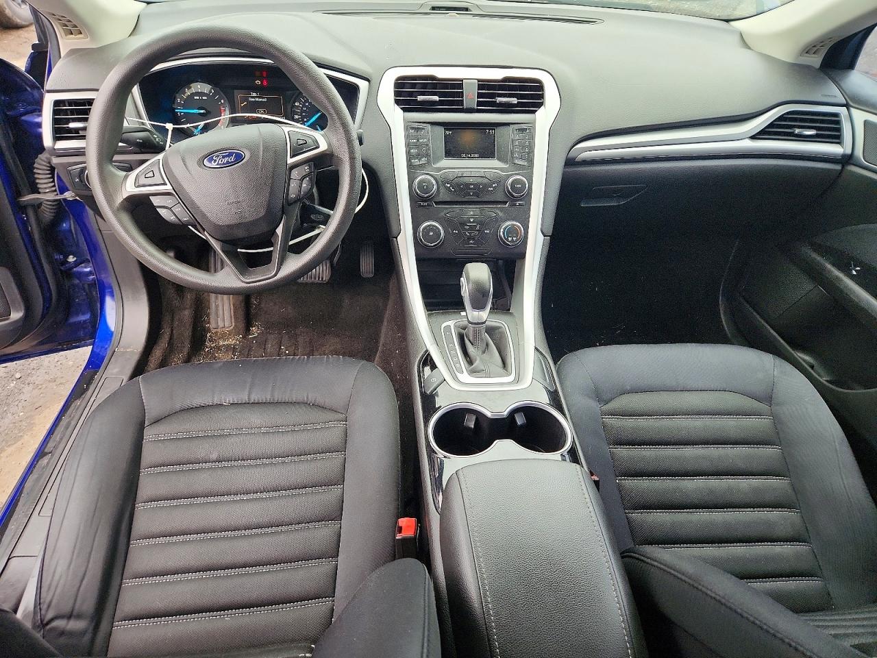 2015 Ford Fusion Se Blue vin: 1FA6P0HD9F5116652