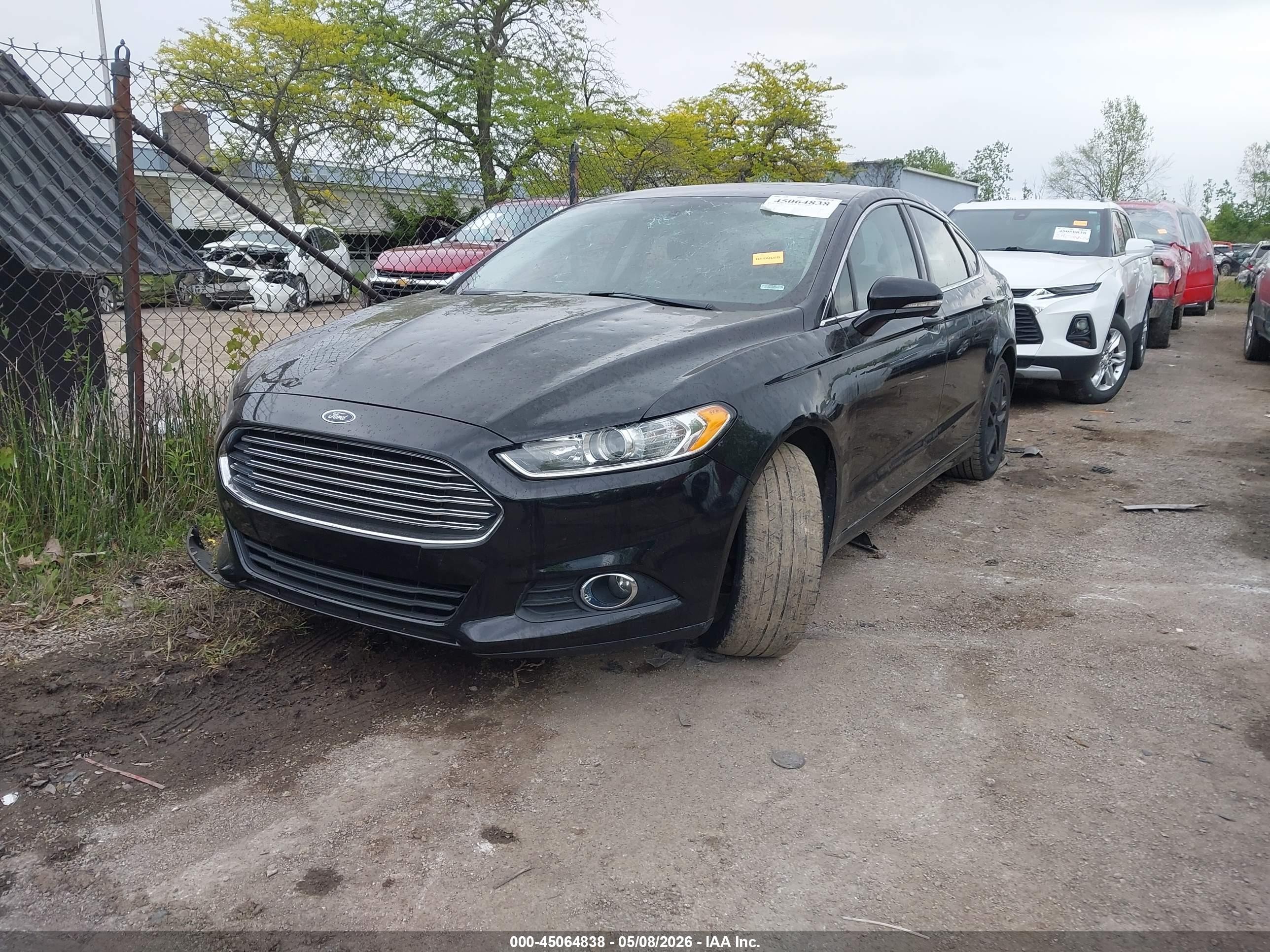 2016 Ford Fusion Se Черный vin: 1FA6P0HD9G5120850