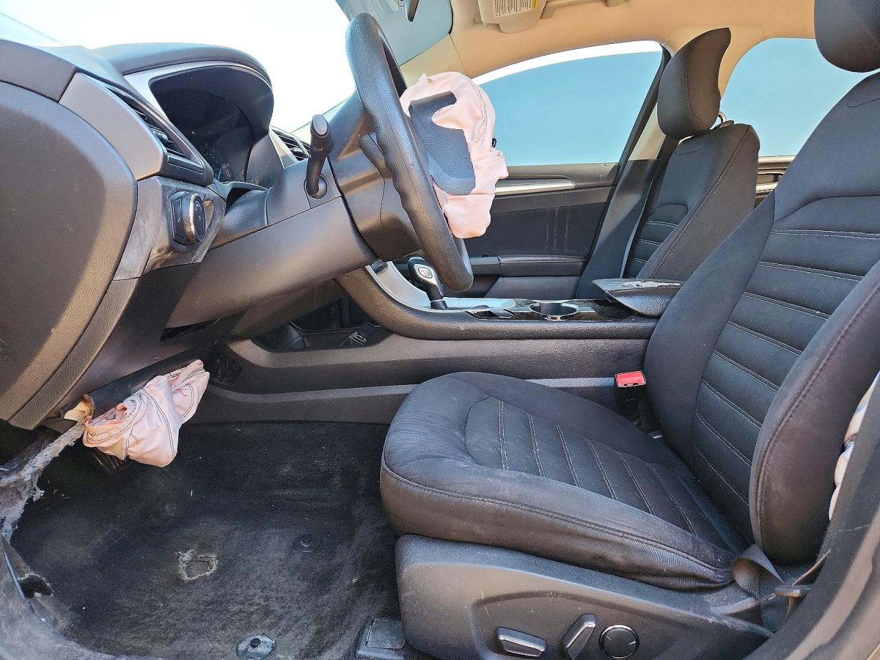 2015 Ford Fusion Se Gray vin: 1FA6P0HDXF5109368