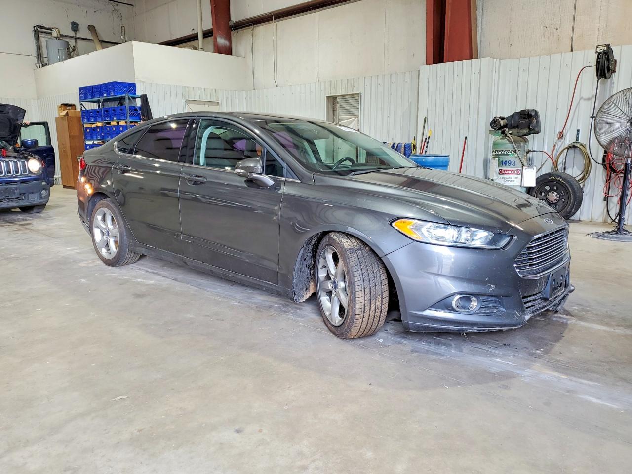 2015 Ford Fusion Se Gray vin: 1FA6P0HDXF5113288