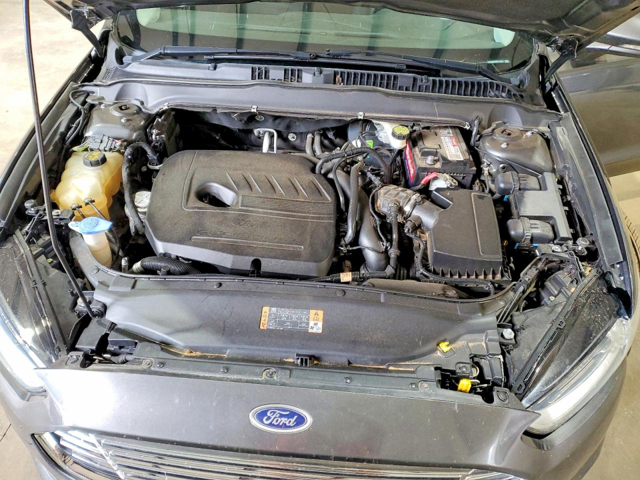 2015 Ford Fusion Se Gray vin: 1FA6P0HDXF5113288