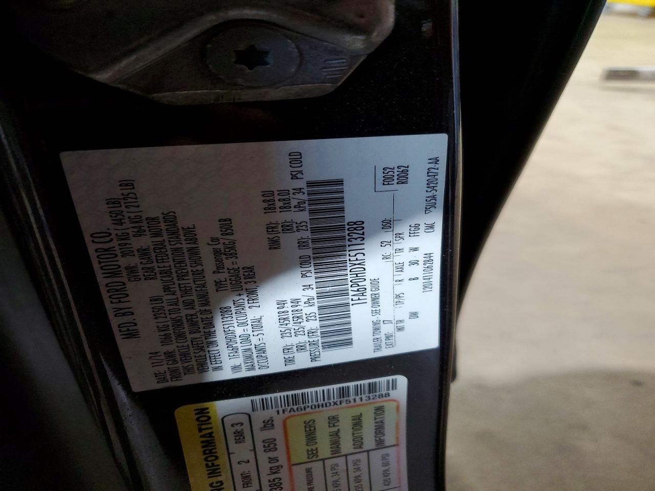 2015 Ford Fusion Se Gray vin: 1FA6P0HDXF5113288