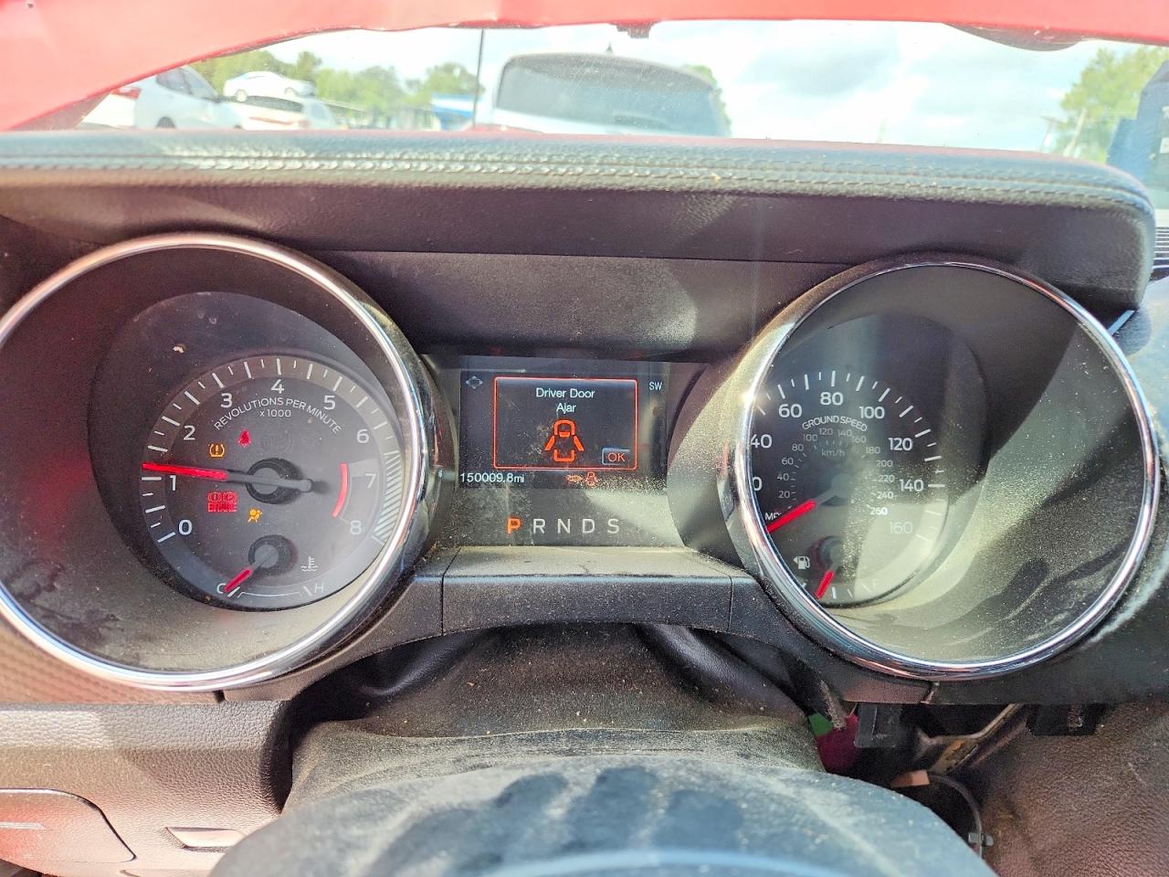2015 Ford Mustang Red vin: 1FA6P8AM0F5347349