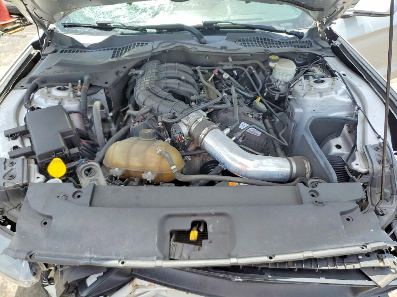 2015 Ford Mustang Silver vin: 1FA6P8AM0F5352308
