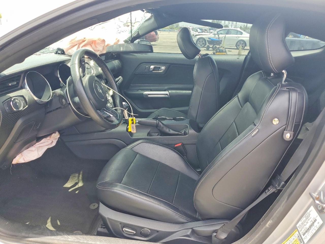 2015 Ford Mustang Silver vin: 1FA6P8AM0F5352308