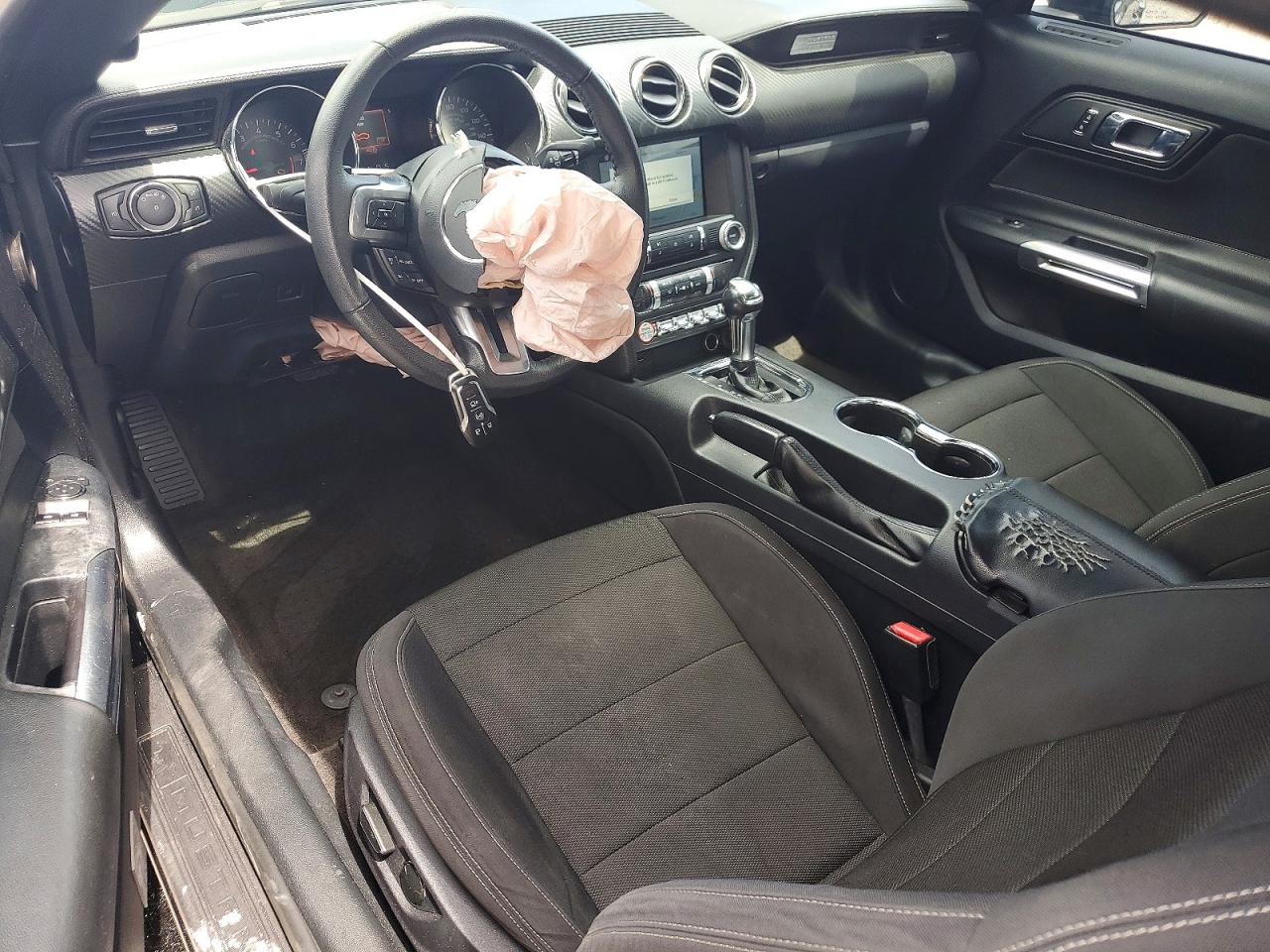 2015 Ford Mustang Black vin: 1FA6P8AM0F5361476