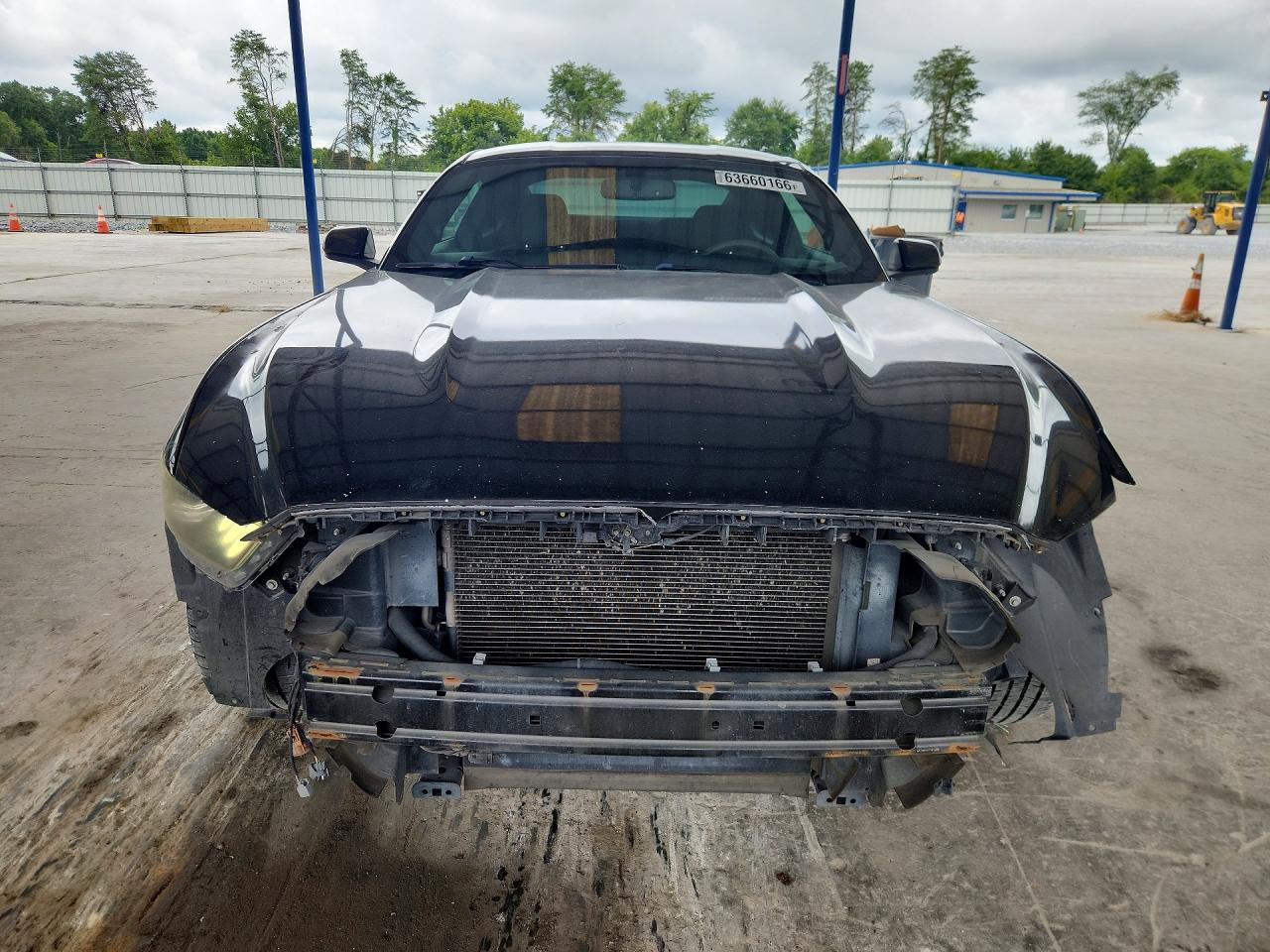 2015 Ford Mustang Black vin: 1FA6P8AM0F5366418