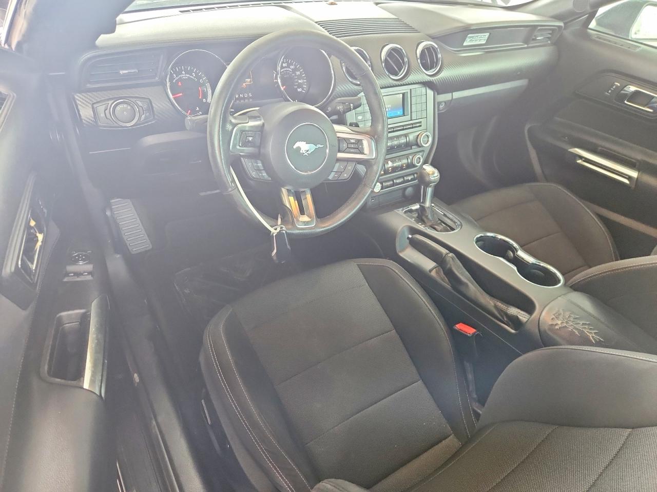 2015 Ford Mustang Black vin: 1FA6P8AM0F5366418