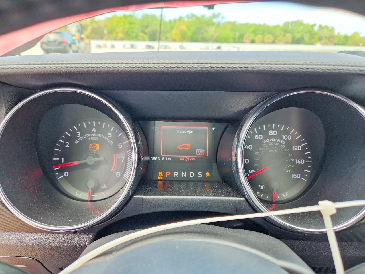 2015 Ford Mustang Red vin: 1FA6P8AM0F5367228