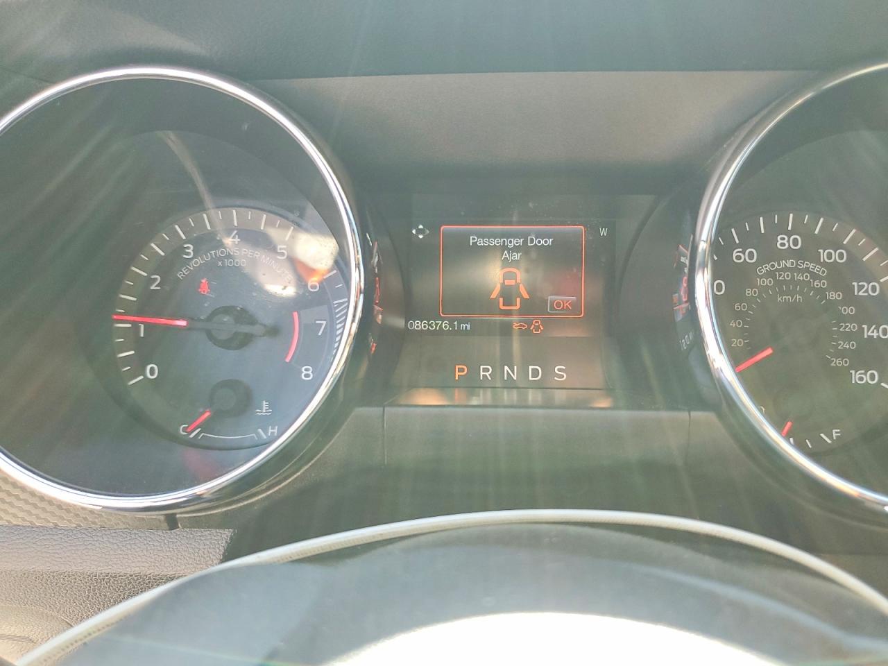 2015 Ford Mustang Угольный vin: 1FA6P8AM0F5386605