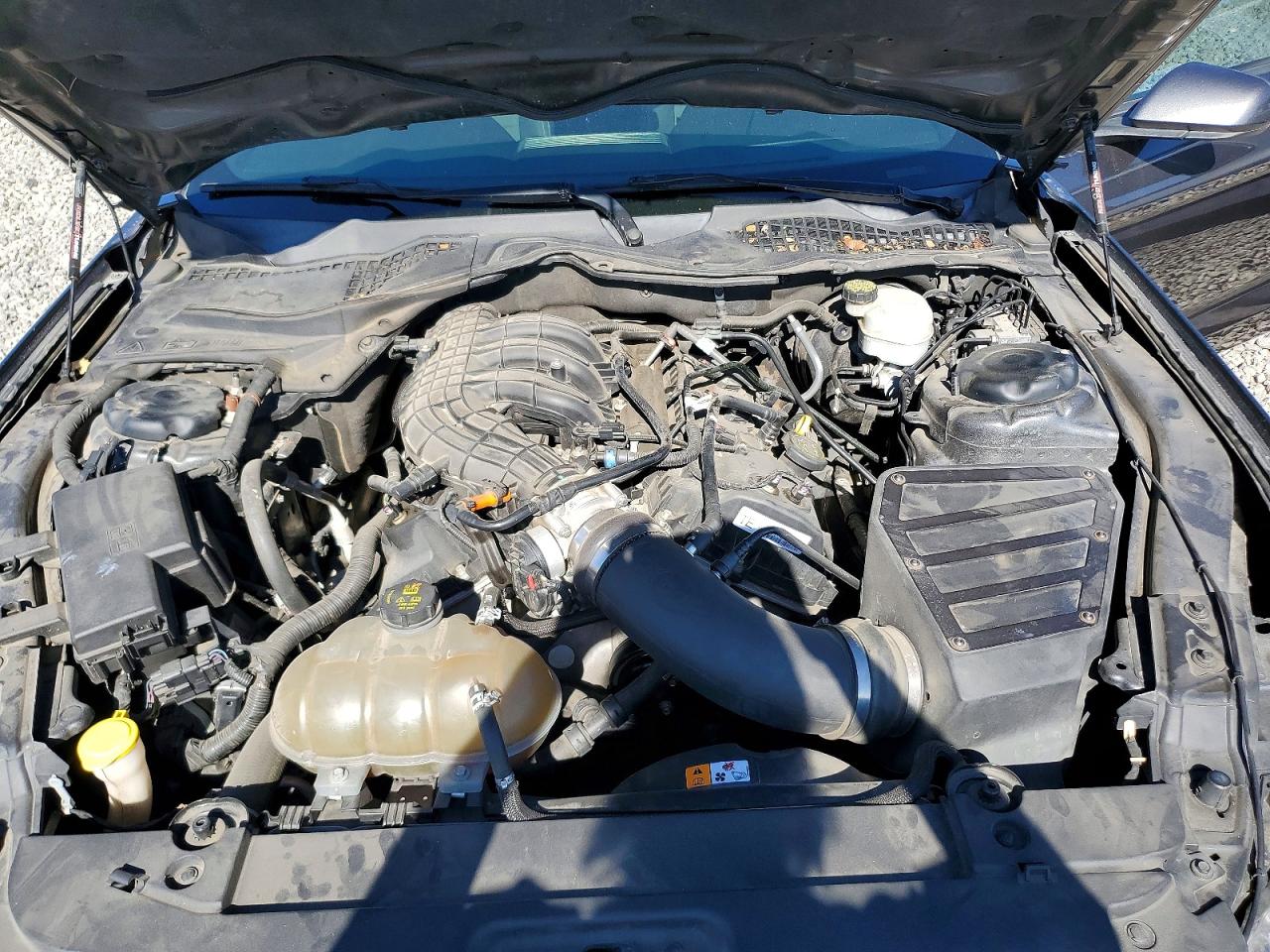 2015 Ford Mustang Угольный vin: 1FA6P8AM0F5386605