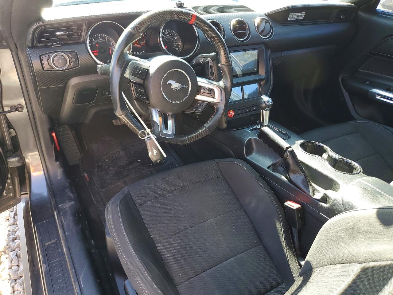 2015 Ford Mustang Угольный vin: 1FA6P8AM0F5386605