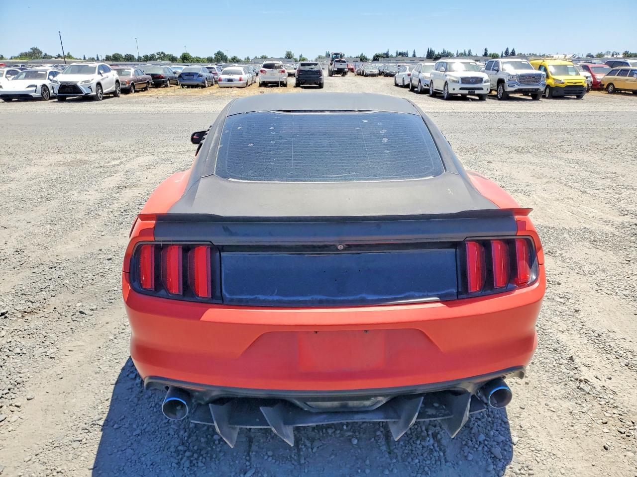 2015 Ford Mustang Red vin: 1FA6P8AM0F5405119