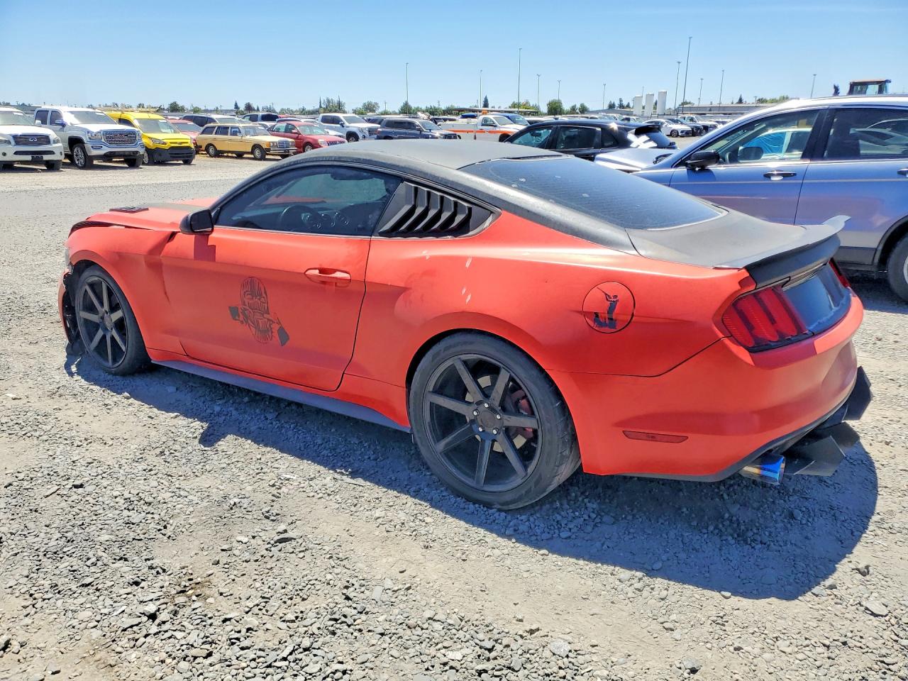 2015 Ford Mustang Red vin: 1FA6P8AM0F5405119