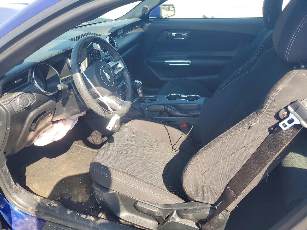 2015 Ford Mustang Blue vin: 1FA6P8AM0F5407582