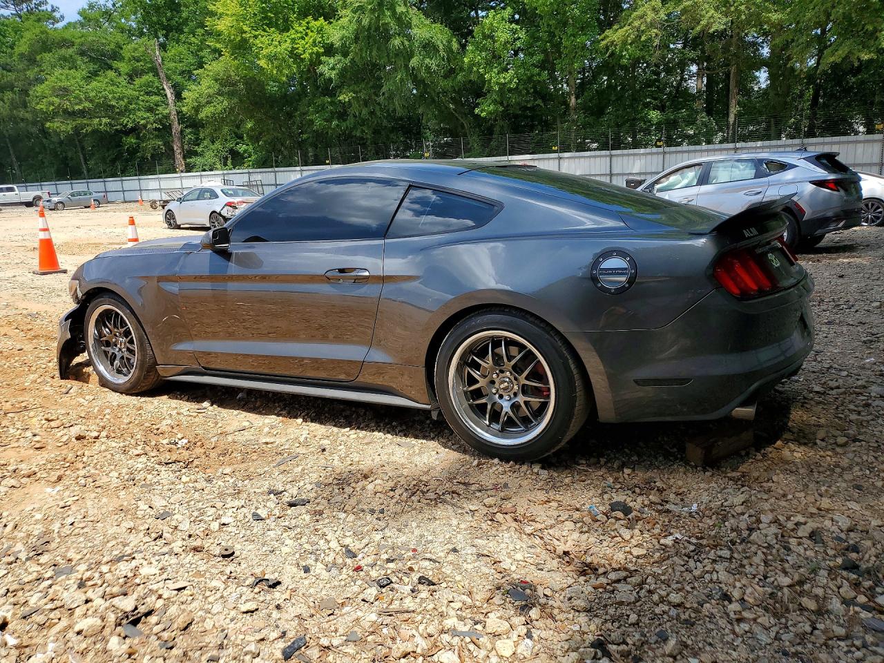 2015 Ford Mustang Gray vin: 1FA6P8AM1F5358005