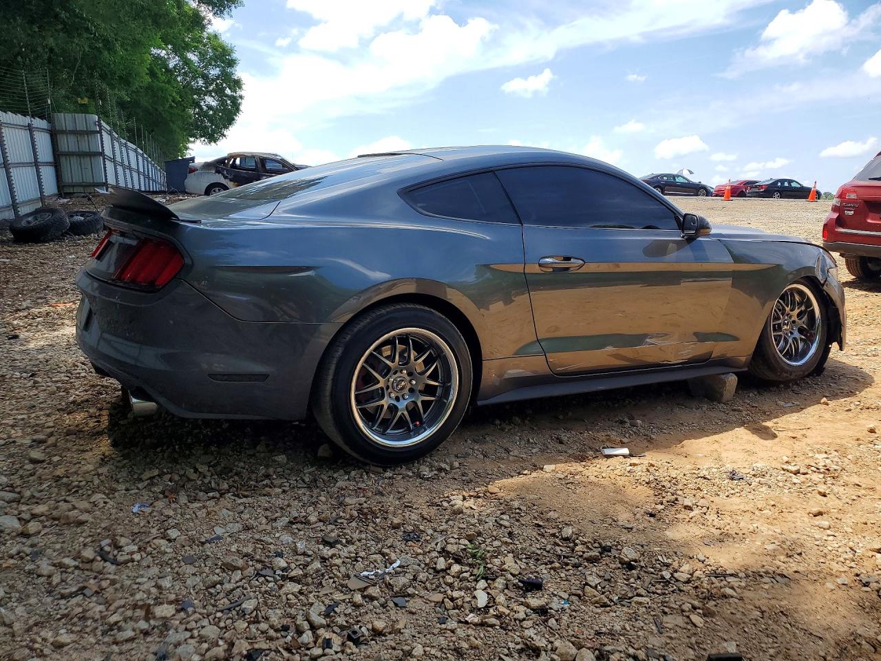 2015 Ford Mustang Gray vin: 1FA6P8AM1F5358005