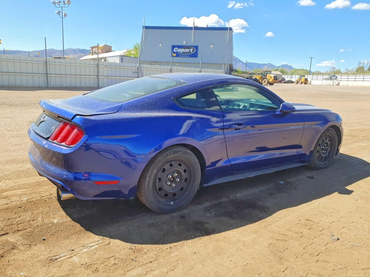 2015 Ford Mustang Blue vin: 1FA6P8AM1F5400429