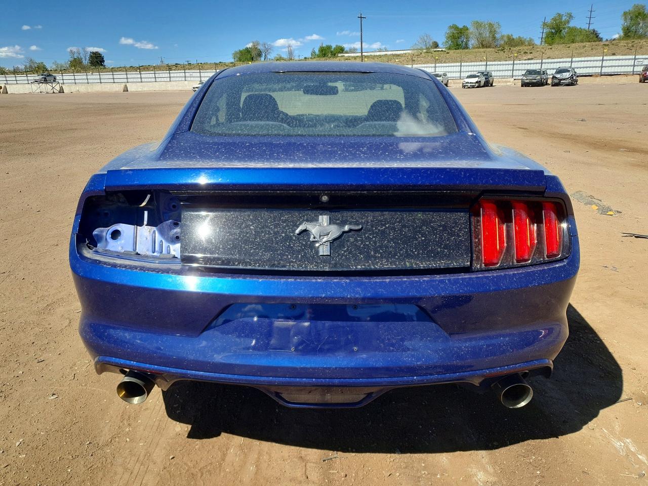 2015 Ford Mustang Blue vin: 1FA6P8AM1F5400429
