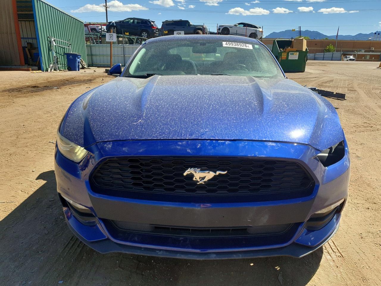 2015 Ford Mustang Blue vin: 1FA6P8AM1F5400429