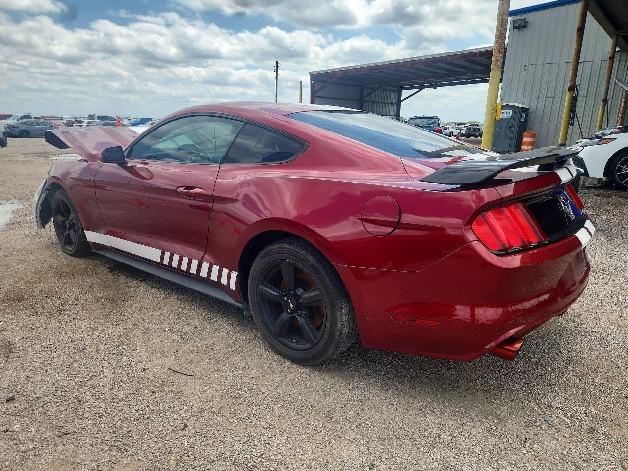 2017 Ford Mustang Red vin: 1FA6P8AM1H5264161