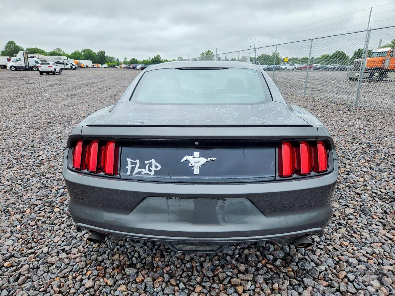 2015 Ford Mustang Gray vin: 1FA6P8AM2F5353587