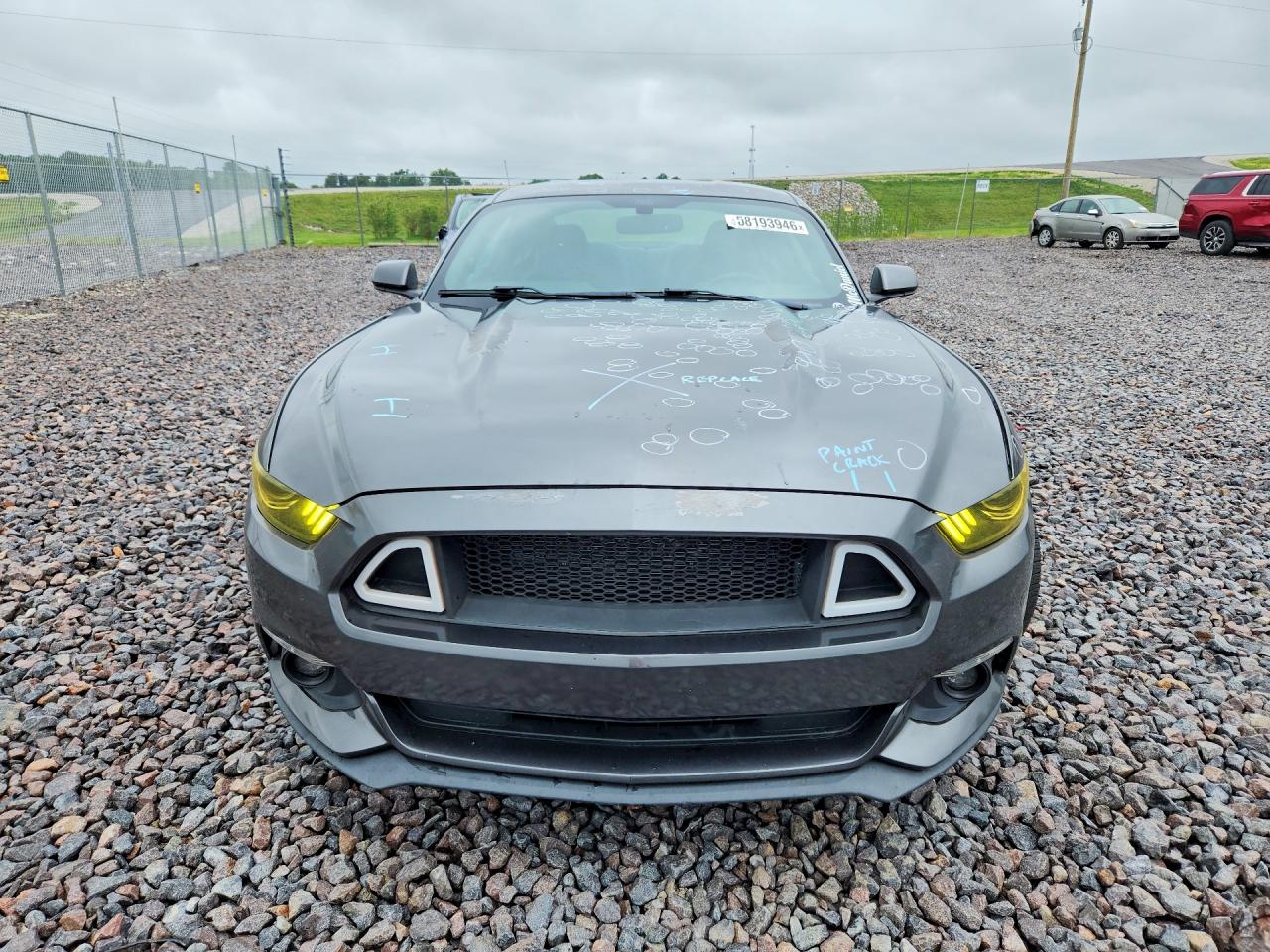 2015 Ford Mustang Gray vin: 1FA6P8AM2F5353587