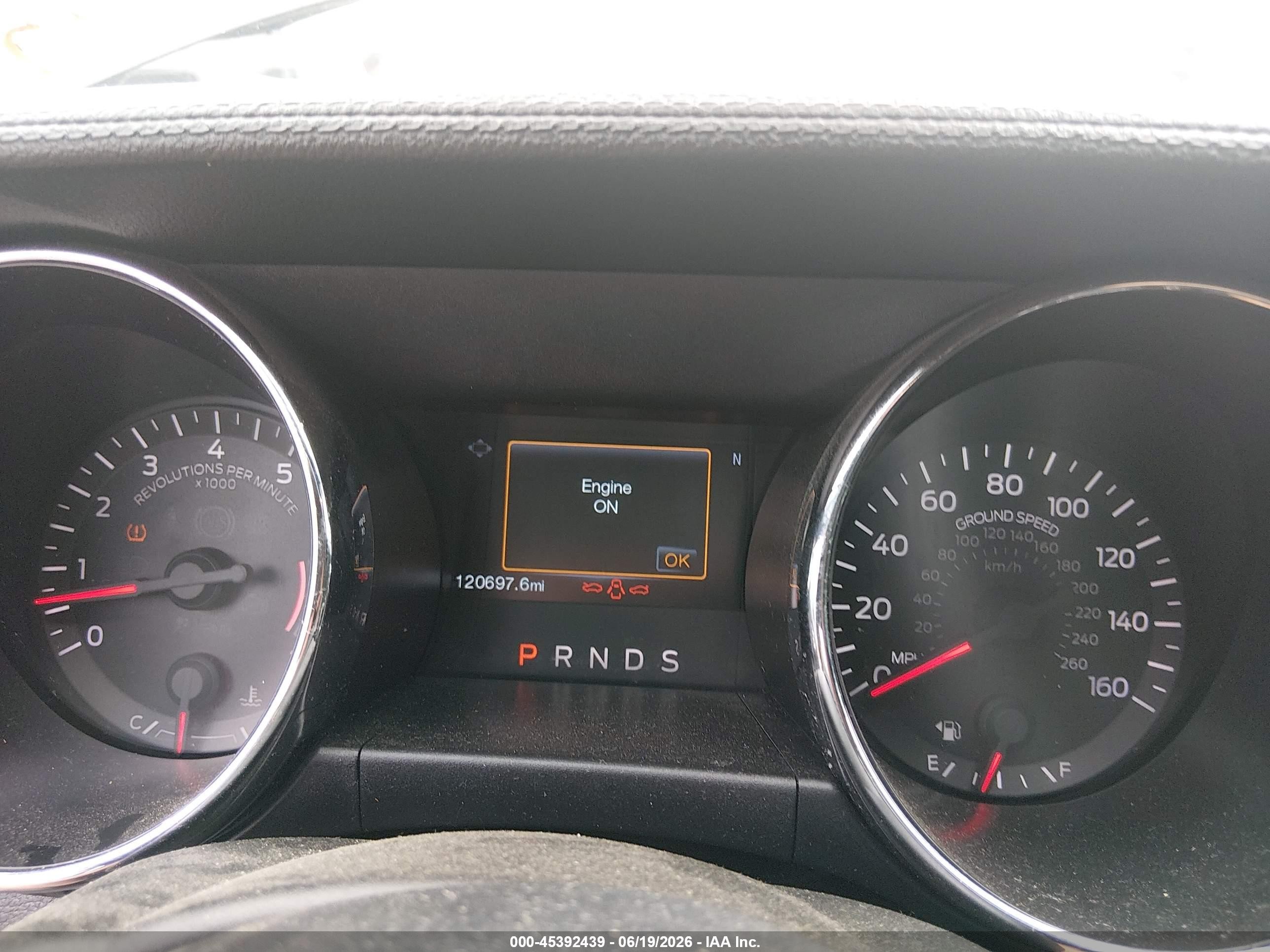 2015 Ford Mustang V6 Black vin: 1FA6P8AM2F5374018