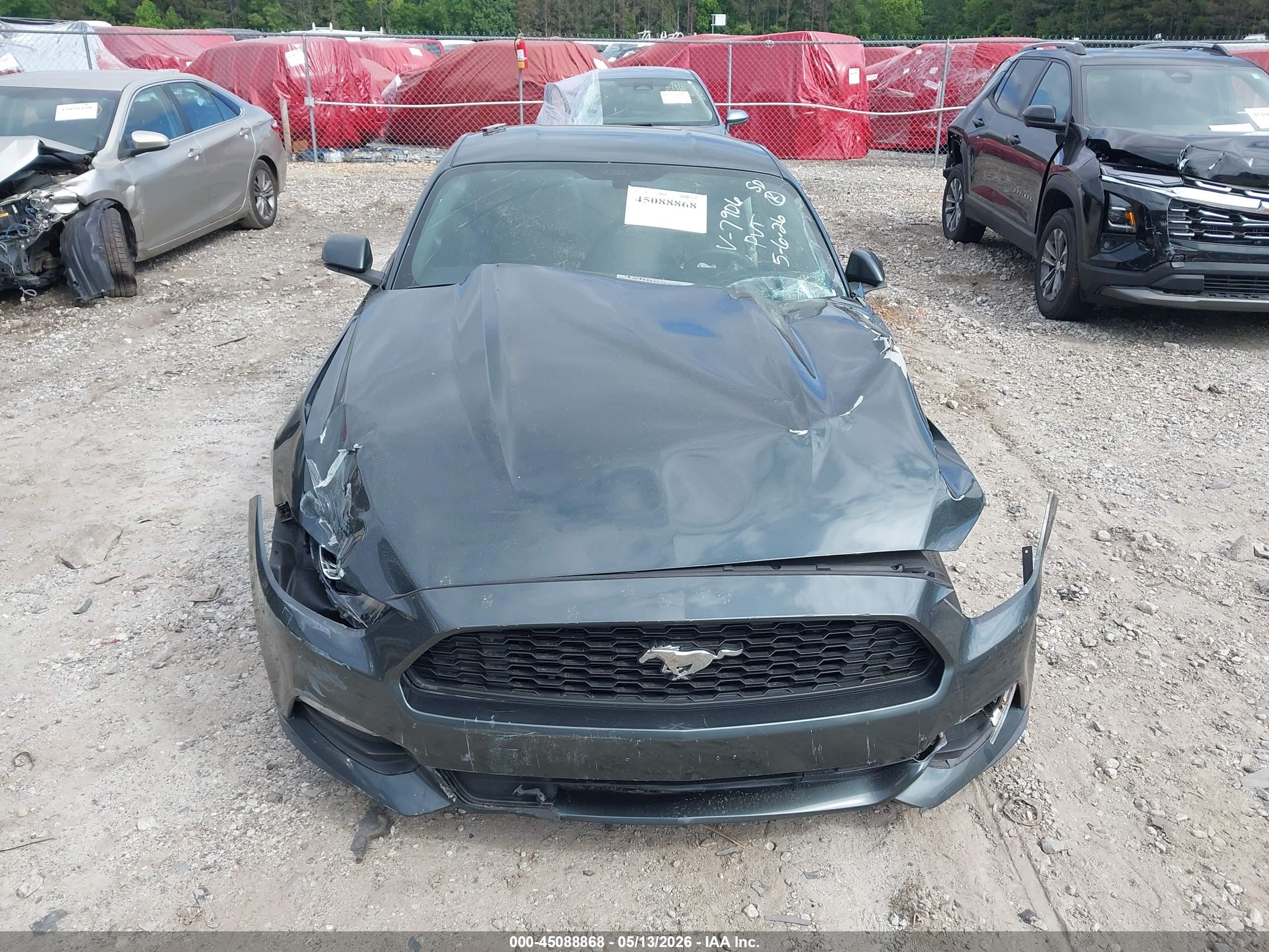 2015 Ford Mustang V6 Green vin: 1FA6P8AM2F5377906