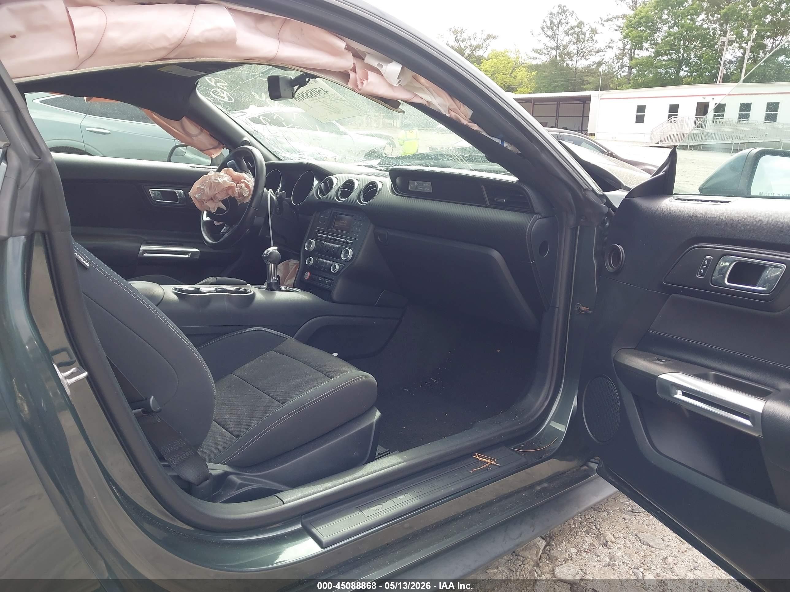 2015 Ford Mustang V6 Green vin: 1FA6P8AM2F5377906