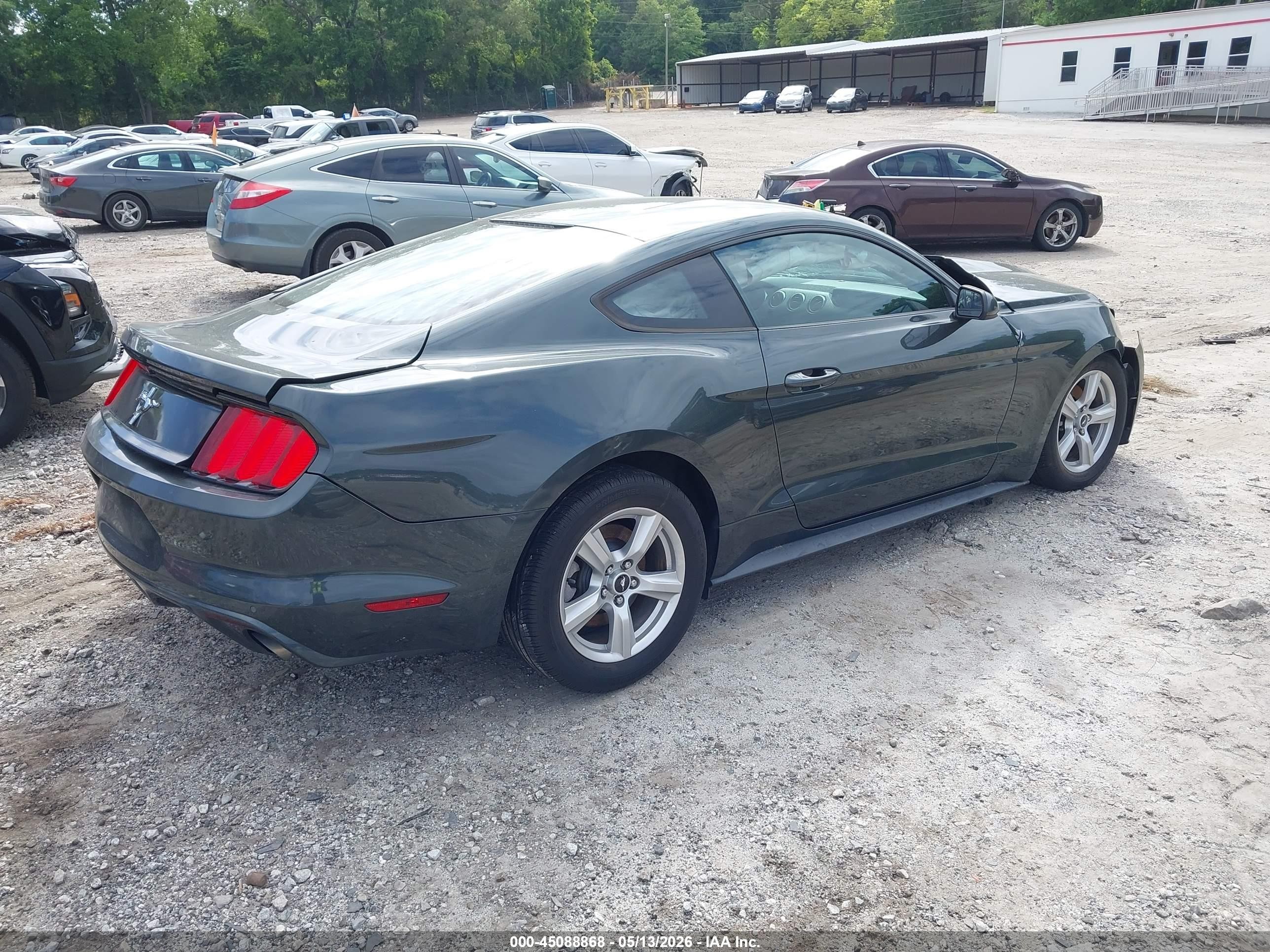 2015 Ford Mustang V6 Green vin: 1FA6P8AM2F5377906