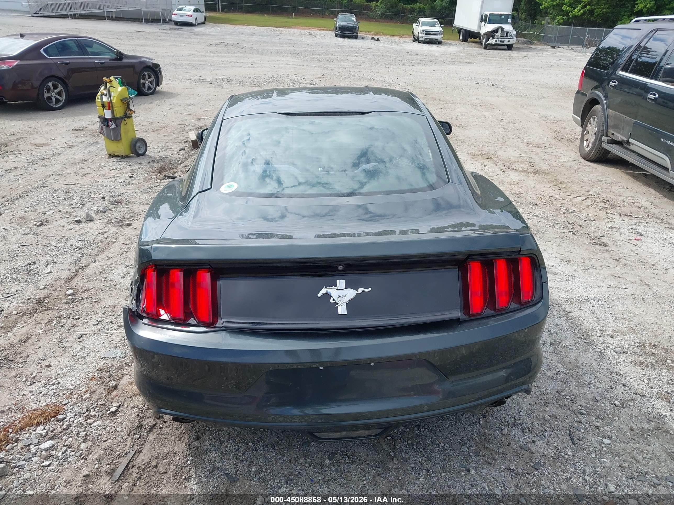 2015 Ford Mustang V6 Green vin: 1FA6P8AM2F5377906