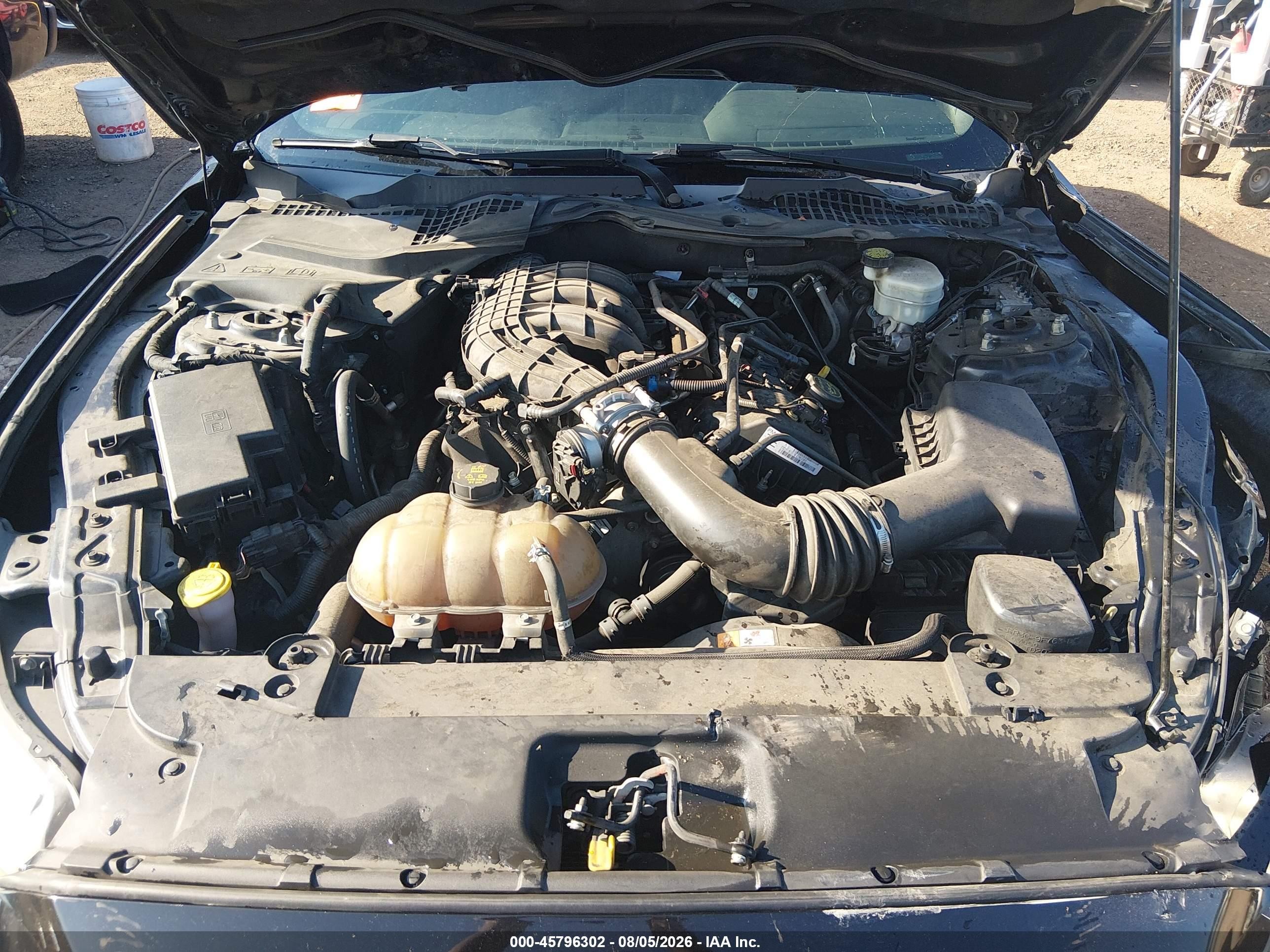 2015 Ford Mustang V6 Черный vin: 1FA6P8AM3F5346762