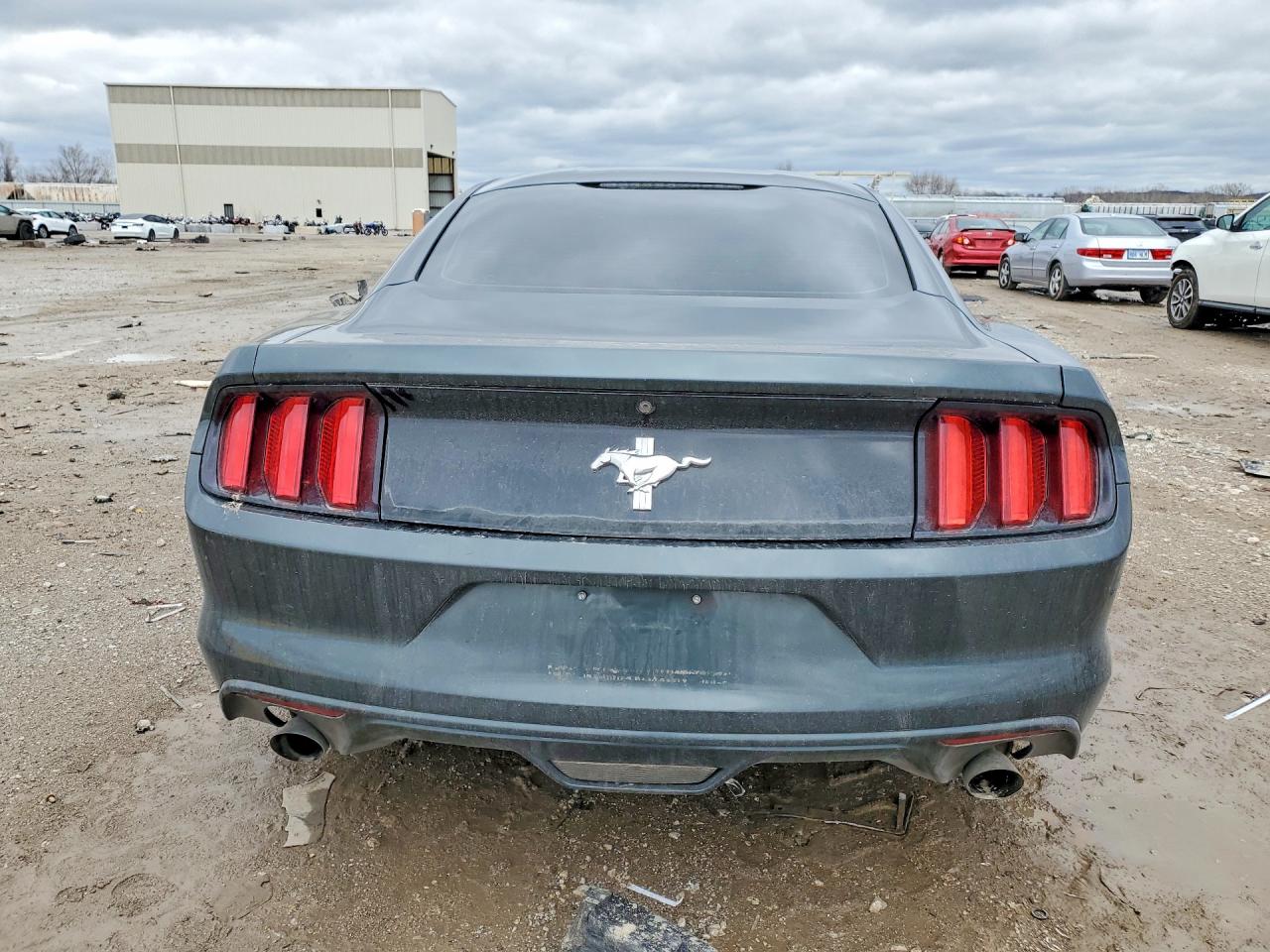 2015 Ford Mustang Gray vin: 1FA6P8AM3F5376604