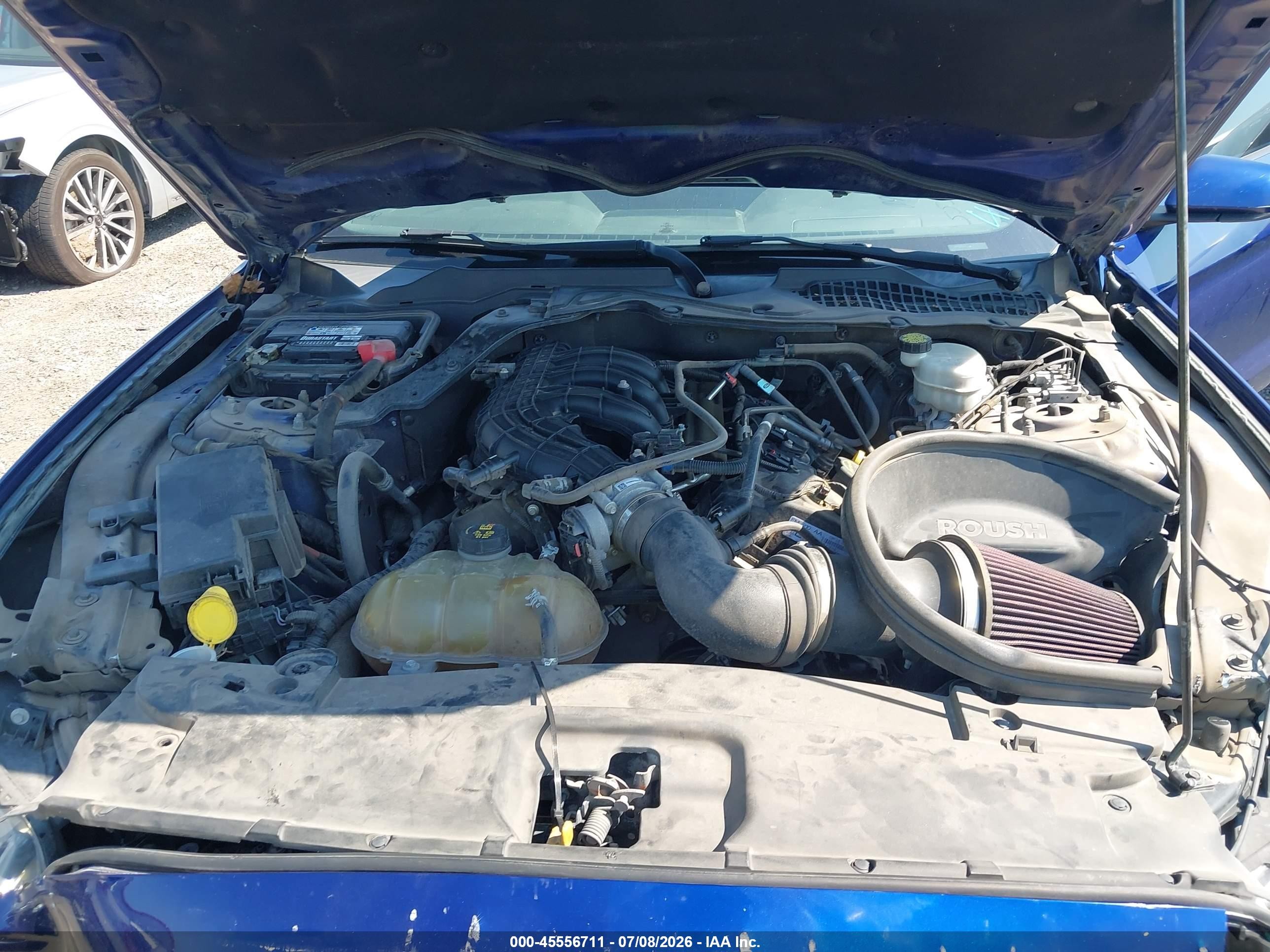2015 Ford Mustang V6 Blue vin: 1FA6P8AM3F5403090