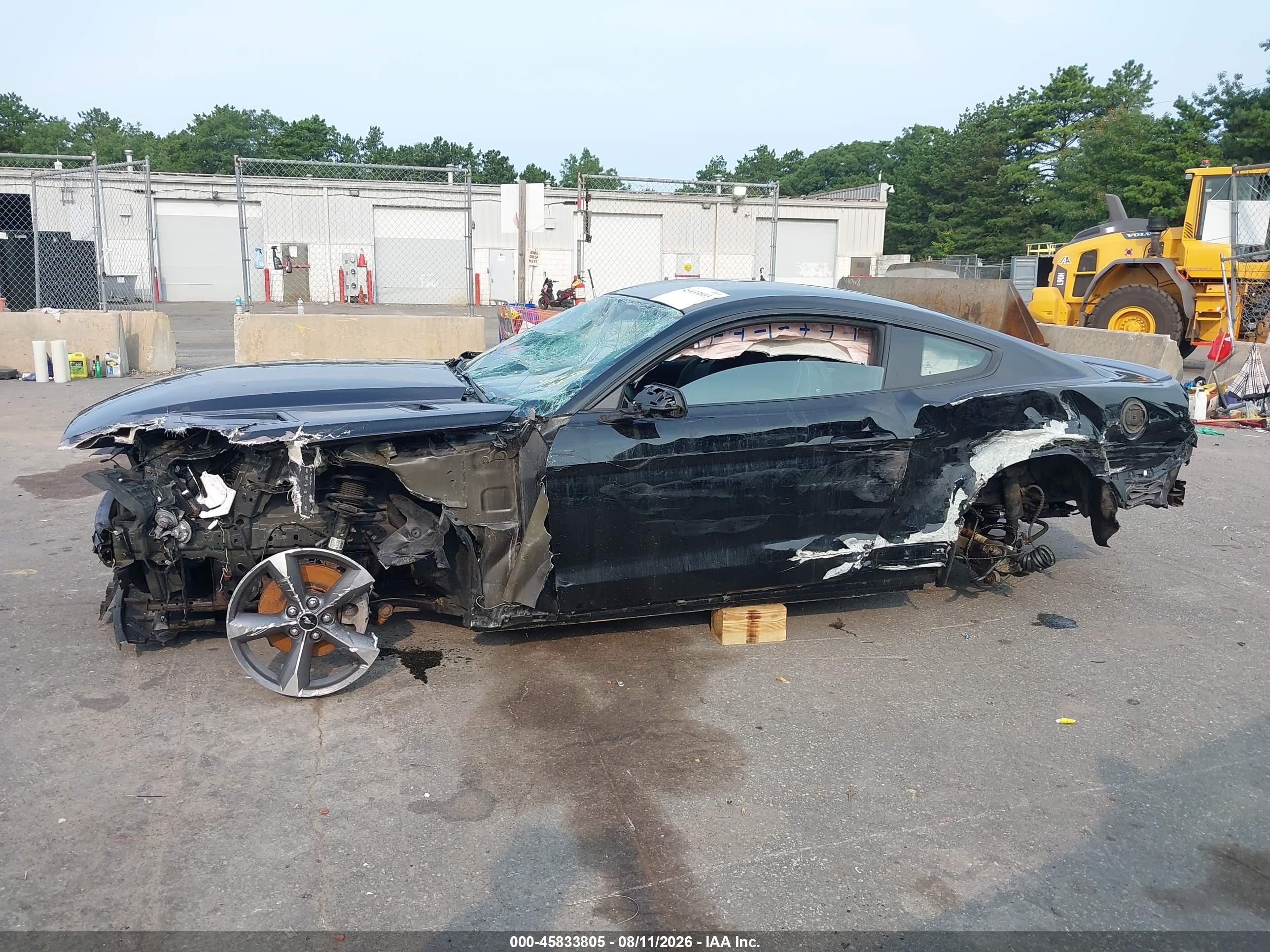 2015 Ford Mustang V6 Черный vin: 1FA6P8AM4F5313494