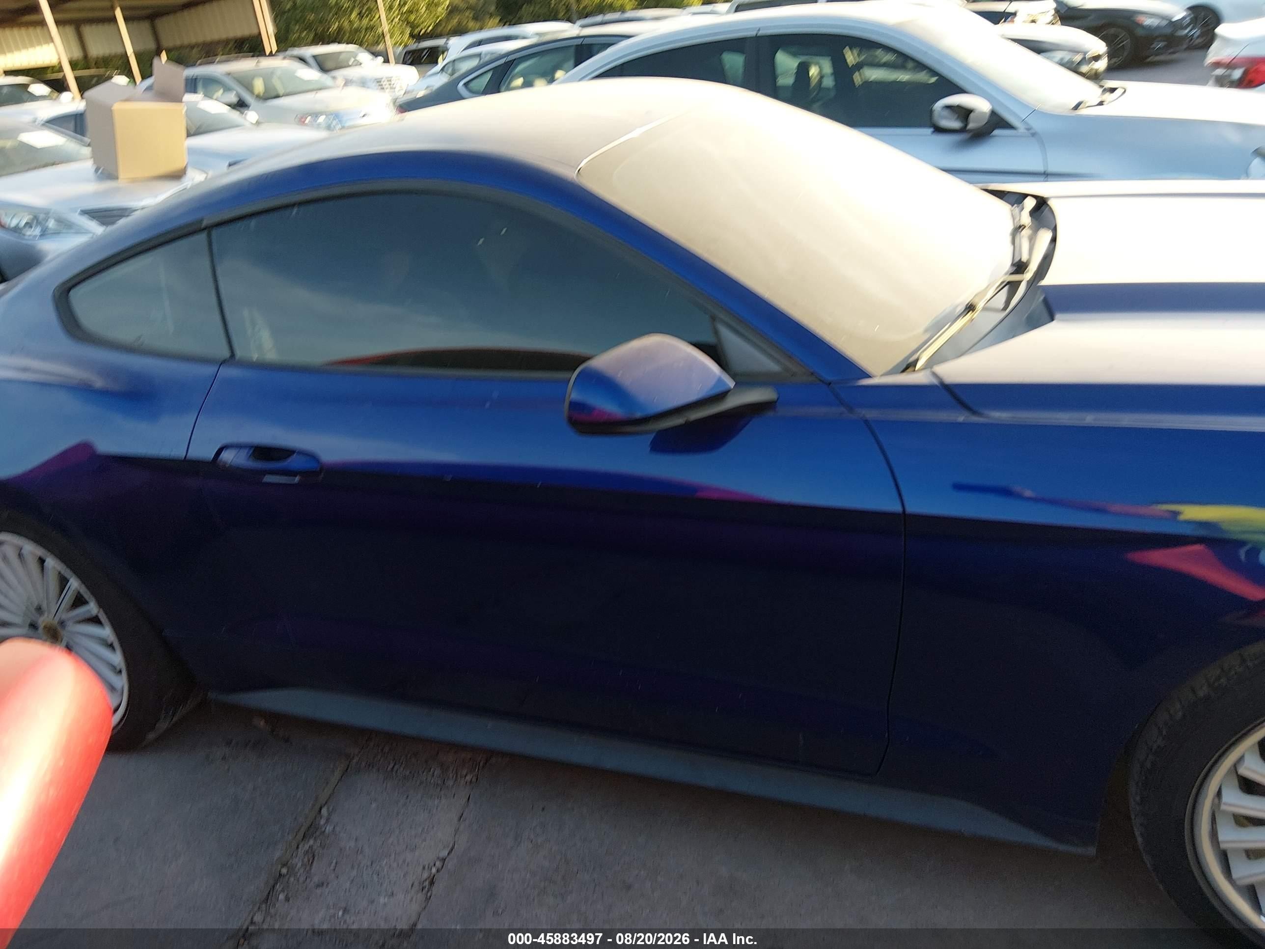2015 Ford Mustang V6 Blue vin: 1FA6P8AM4F5342011