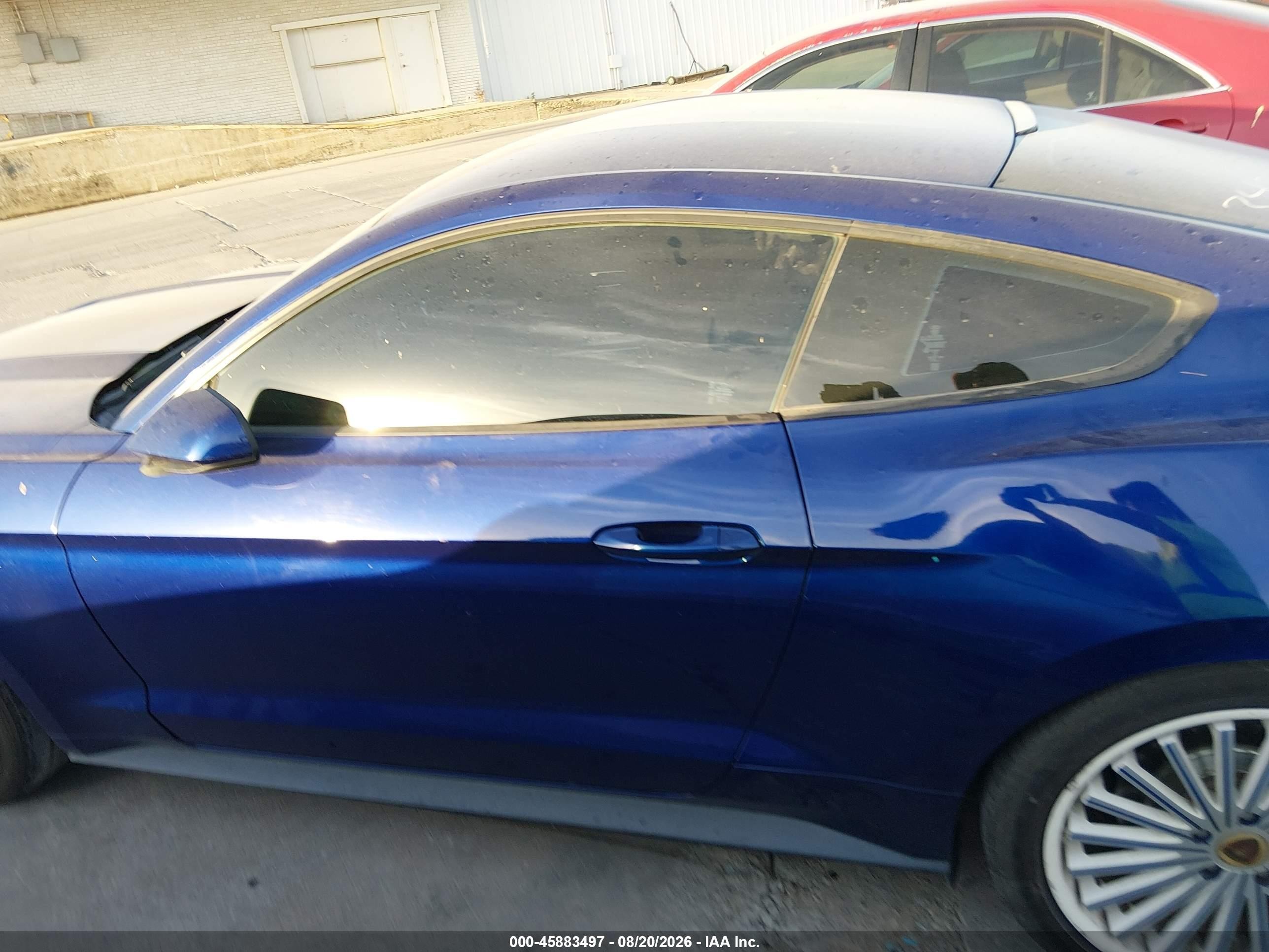 2015 Ford Mustang V6 Blue vin: 1FA6P8AM4F5342011