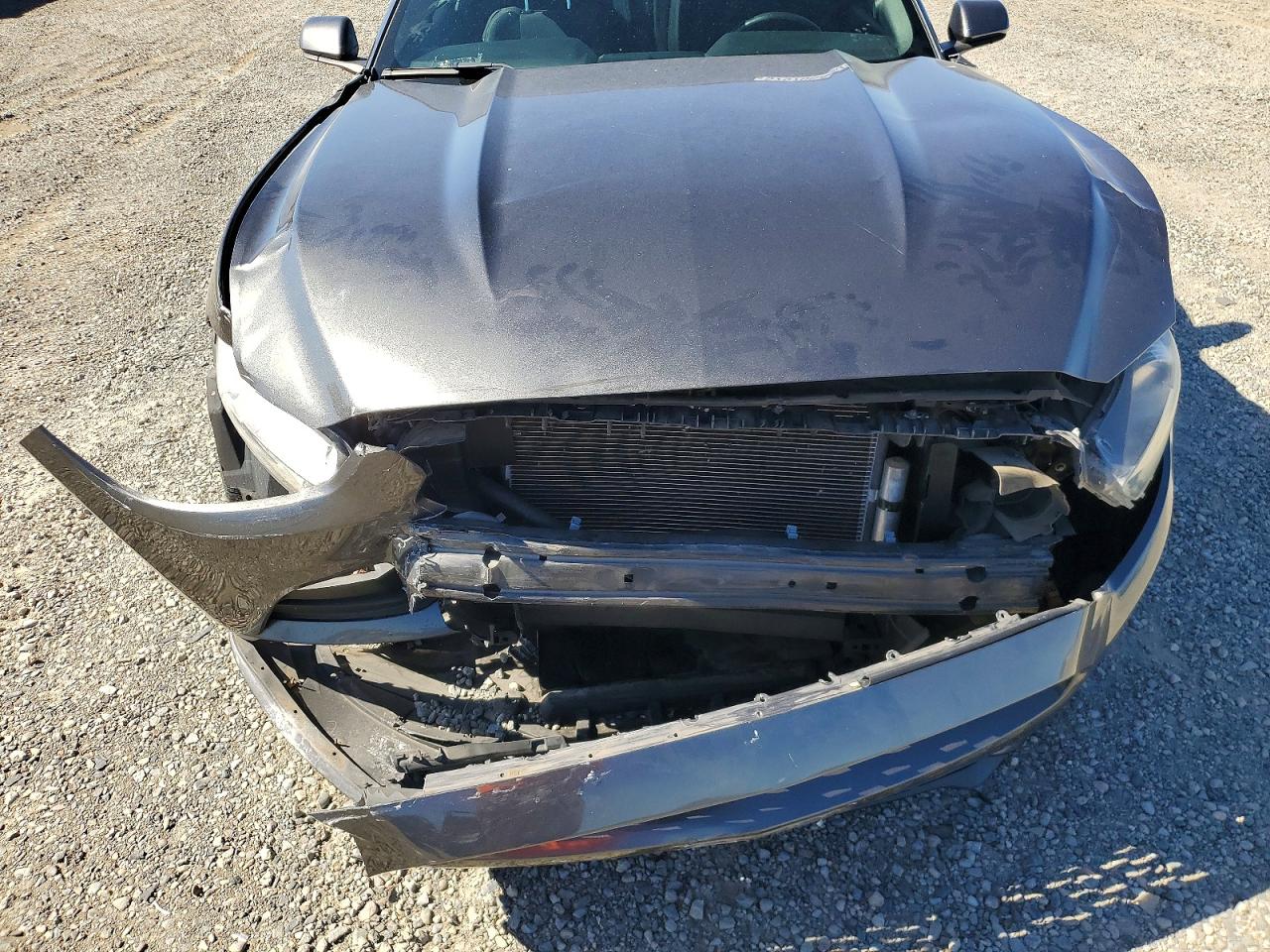 2015 Ford Mustang Gray vin: 1FA6P8AM4F5343255