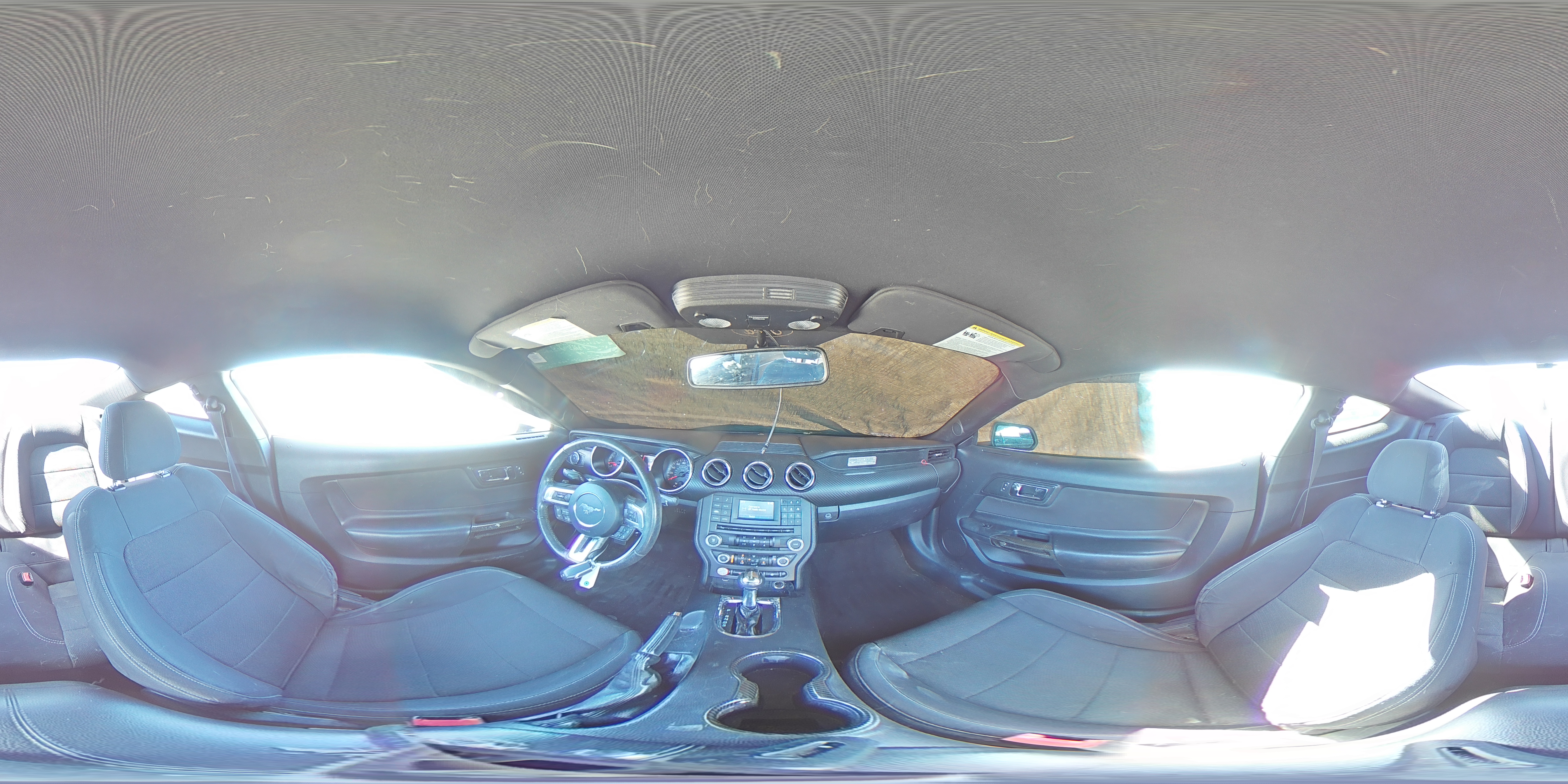 2015 Ford Mustang Gray vin: 1FA6P8AM4F5343255